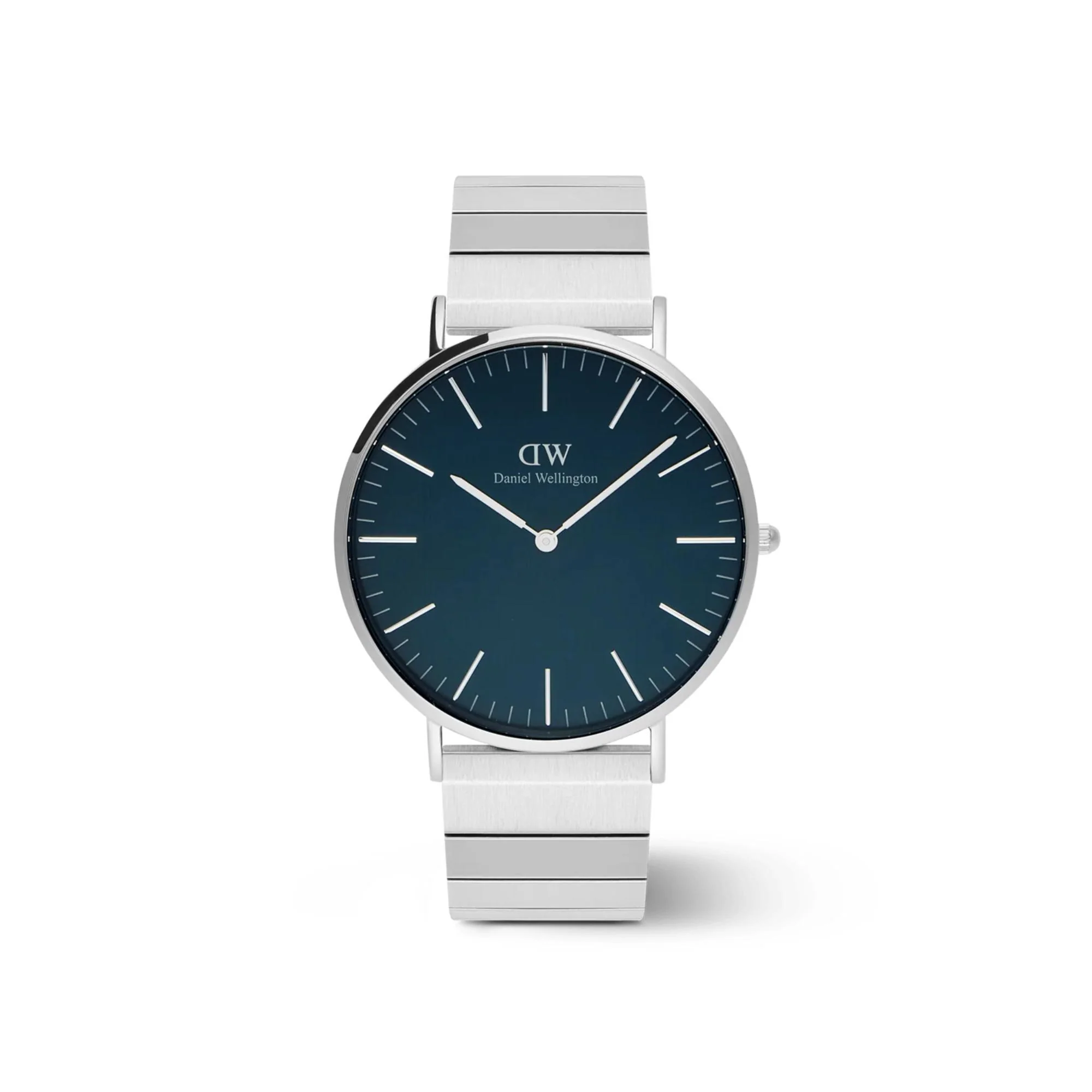 Daniel Wellington Classic Piano Link Arctic Blue Dial Stainless Steel Strap Men’s Watch DW00100776 - Image 11