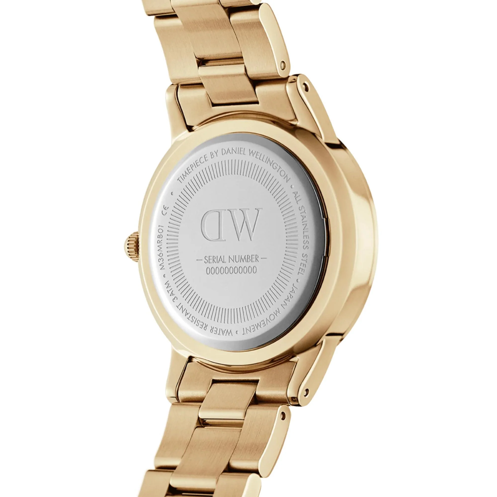 Daniel Wellington Iconic Link White Dial Stainless Steel Strap Women’s Watch DW00100565 - Image 4