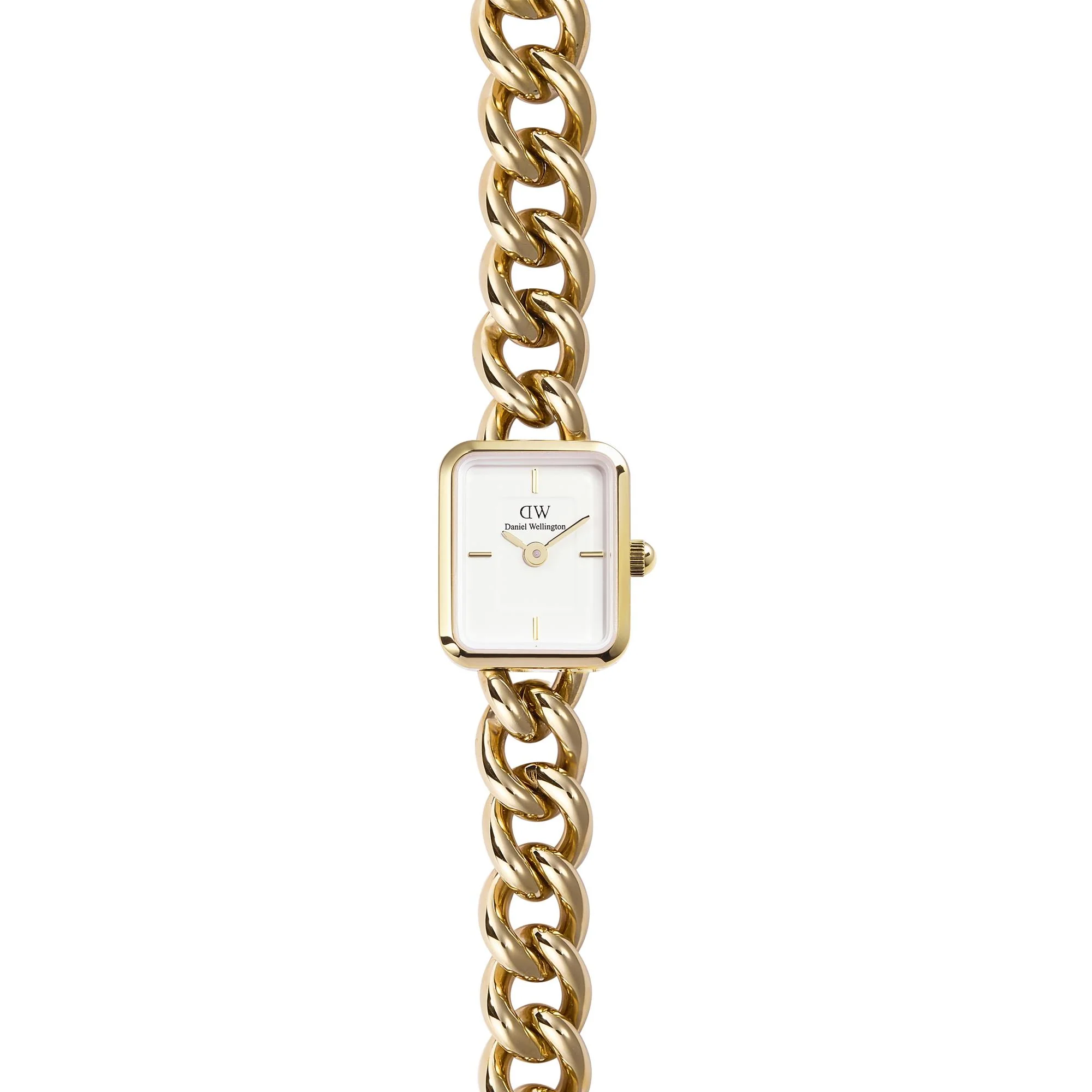 Daniel Wellington Jolie Chain White Dial Stainless Steel Strap Women's Watch DW00100836