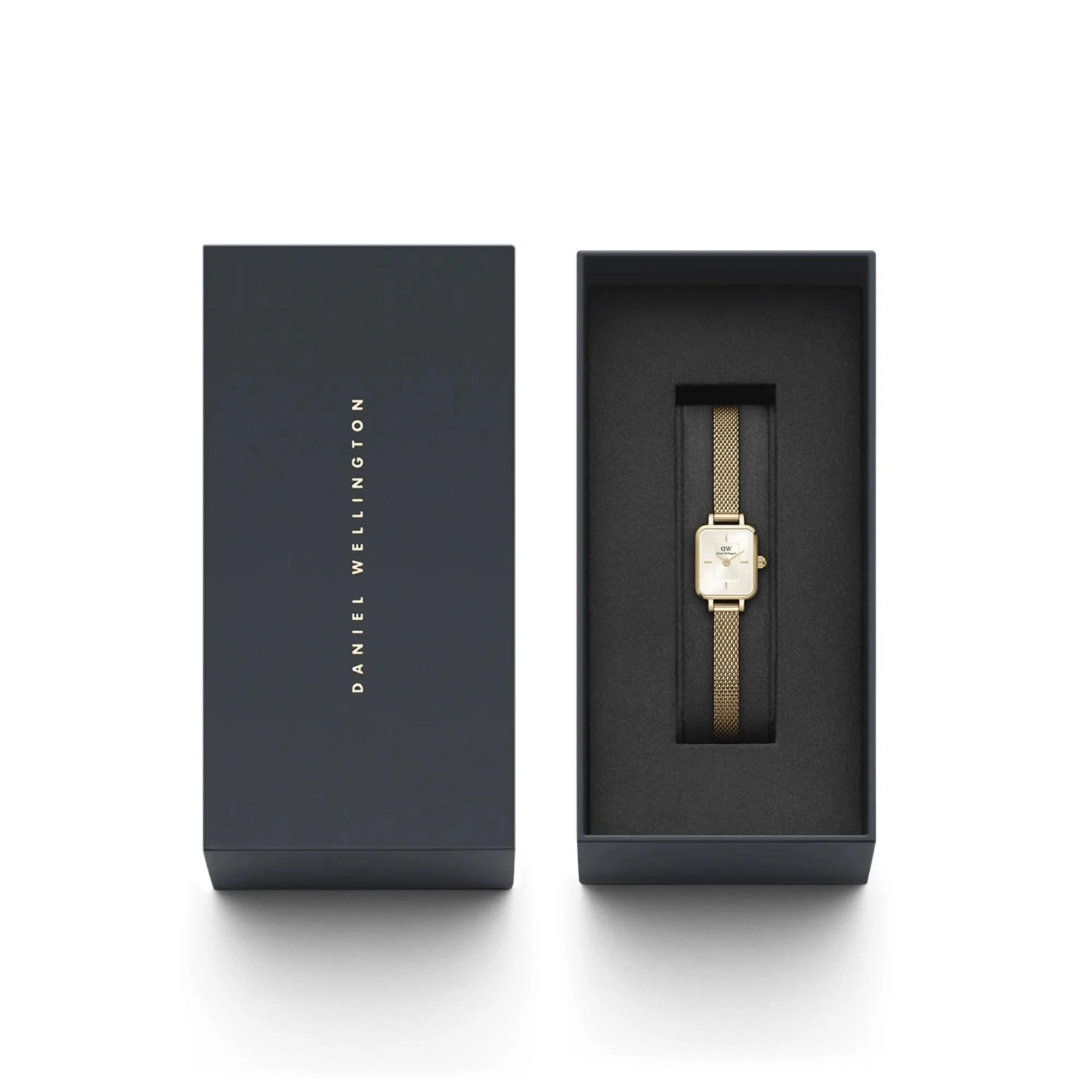 Daniel Wellington Quadro Champagne Dial Stainless Steel Strap Women’s Watch DW00100656 - Image 6
