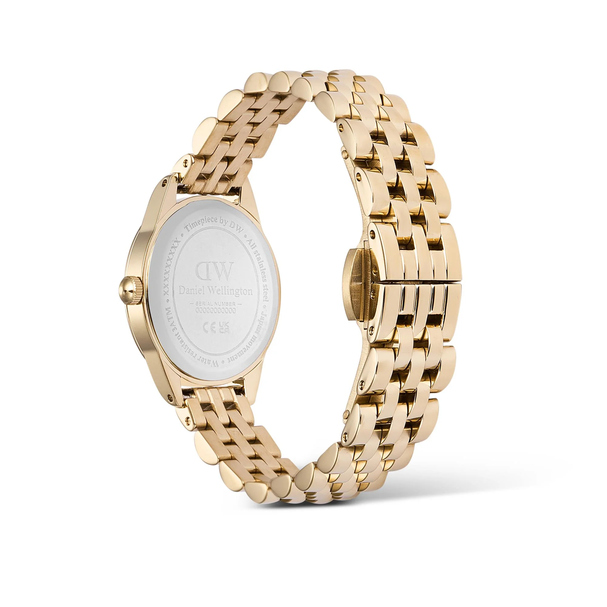 Daniel Wellington Ophelia Mini Beans Emerald Green Dial Stainless Steel Strap Women's Watch DW00100804 - Image 3