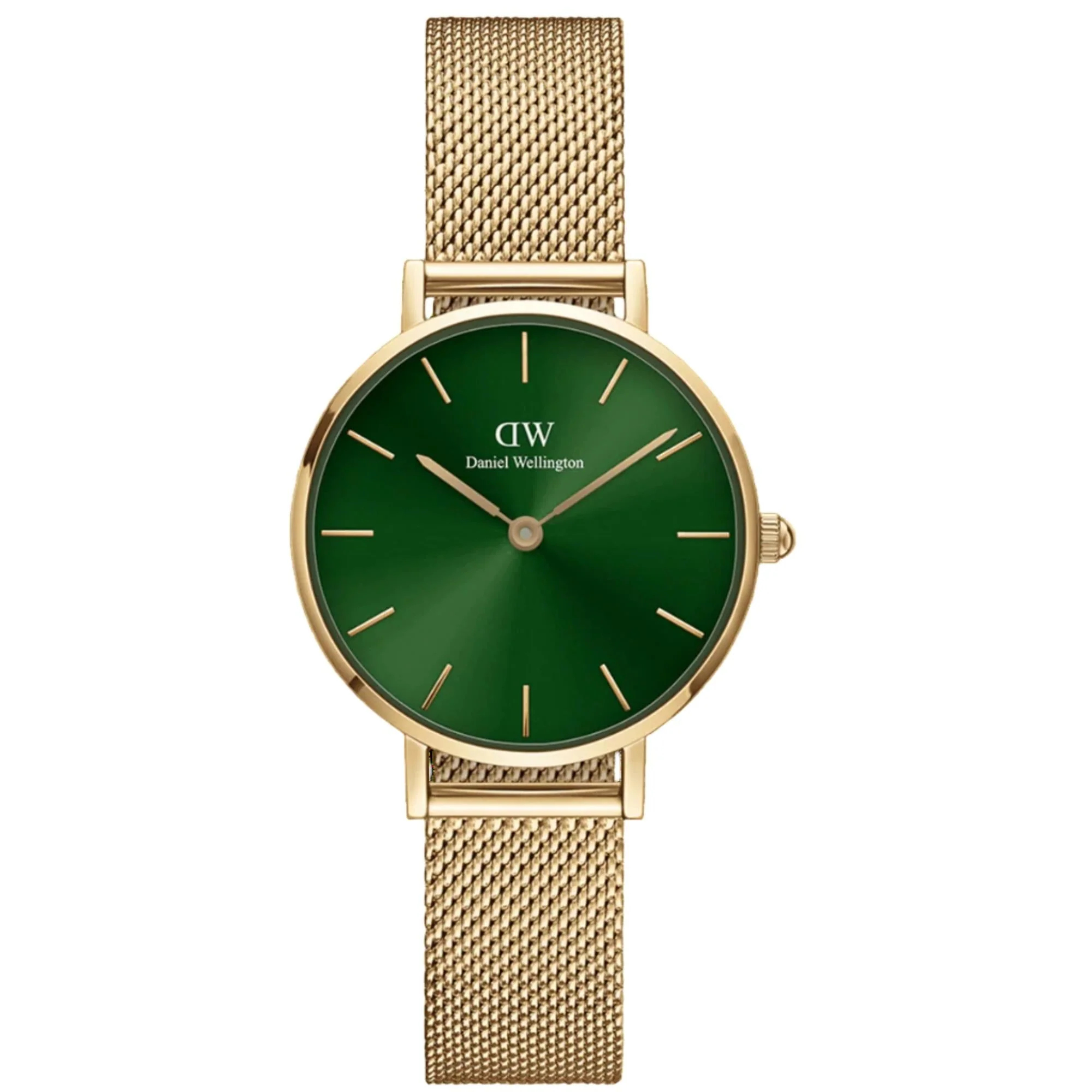 Daniel Wellington Petite Green Dial Stainless Steel Strap Women's Watch DW00100480 - Image 7
