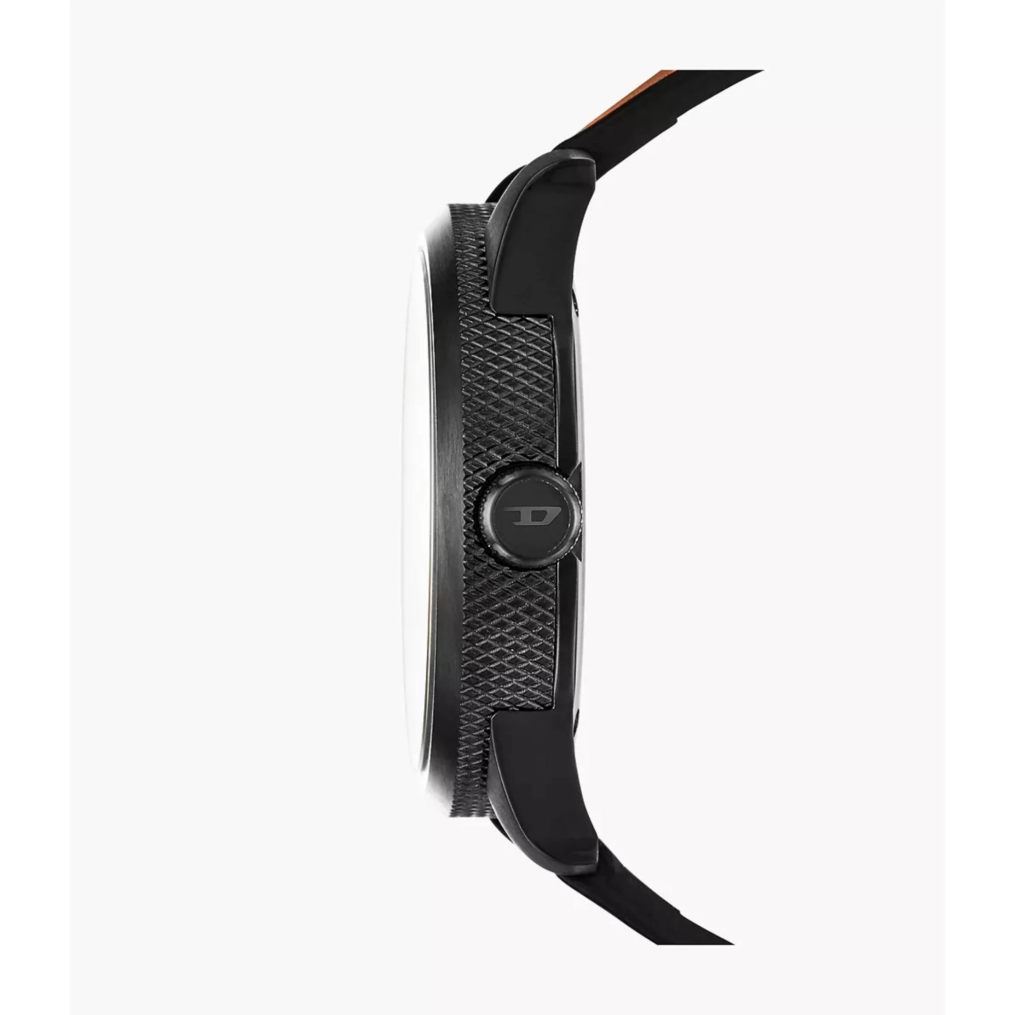 Diesel Rasp Grey Dial Leather Strap Men's Watch DZ1764 - Image 4