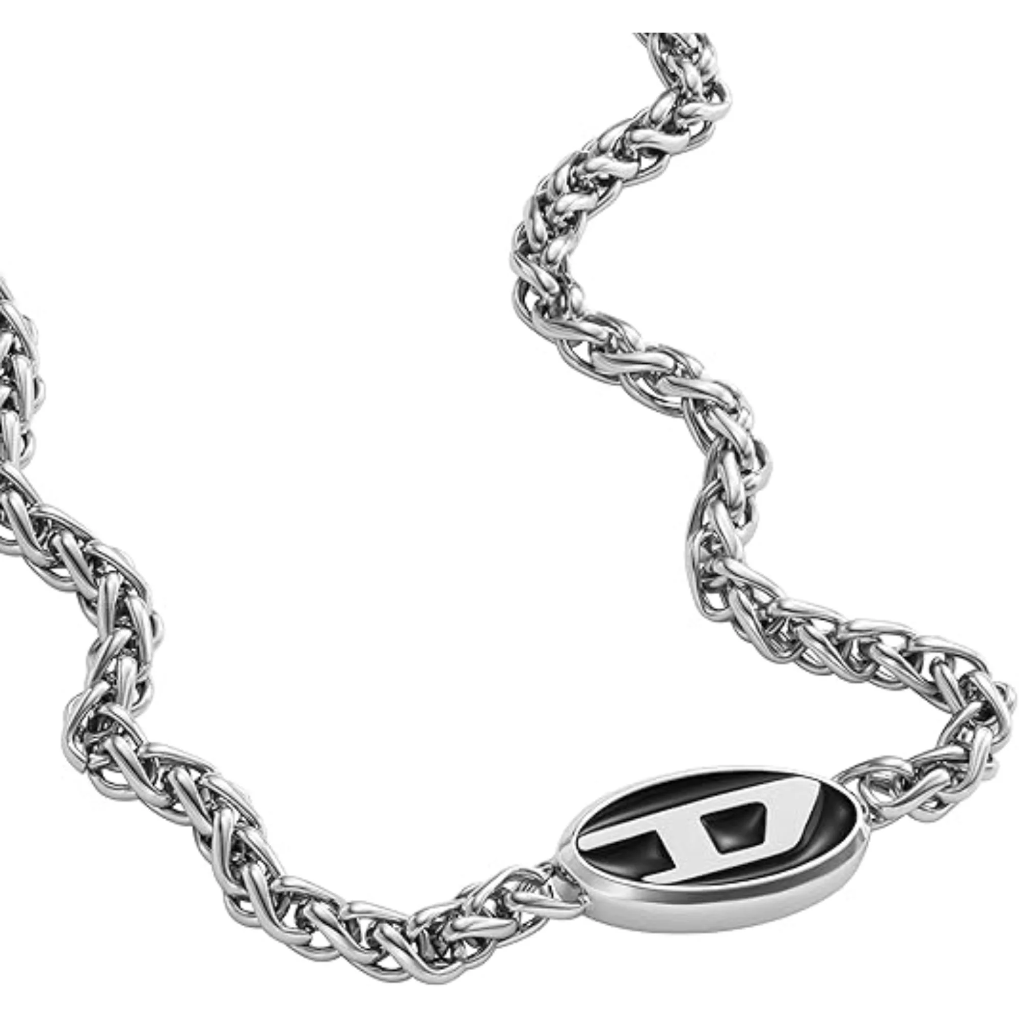 Diesel Stainless Steel Chain Unisex Necklace DX1470040 - Image 6