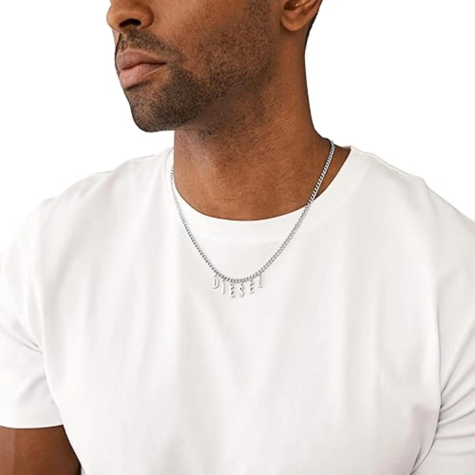 Diesel Stainless Steel Chain Unisex Necklace DX1494040 - Image 8