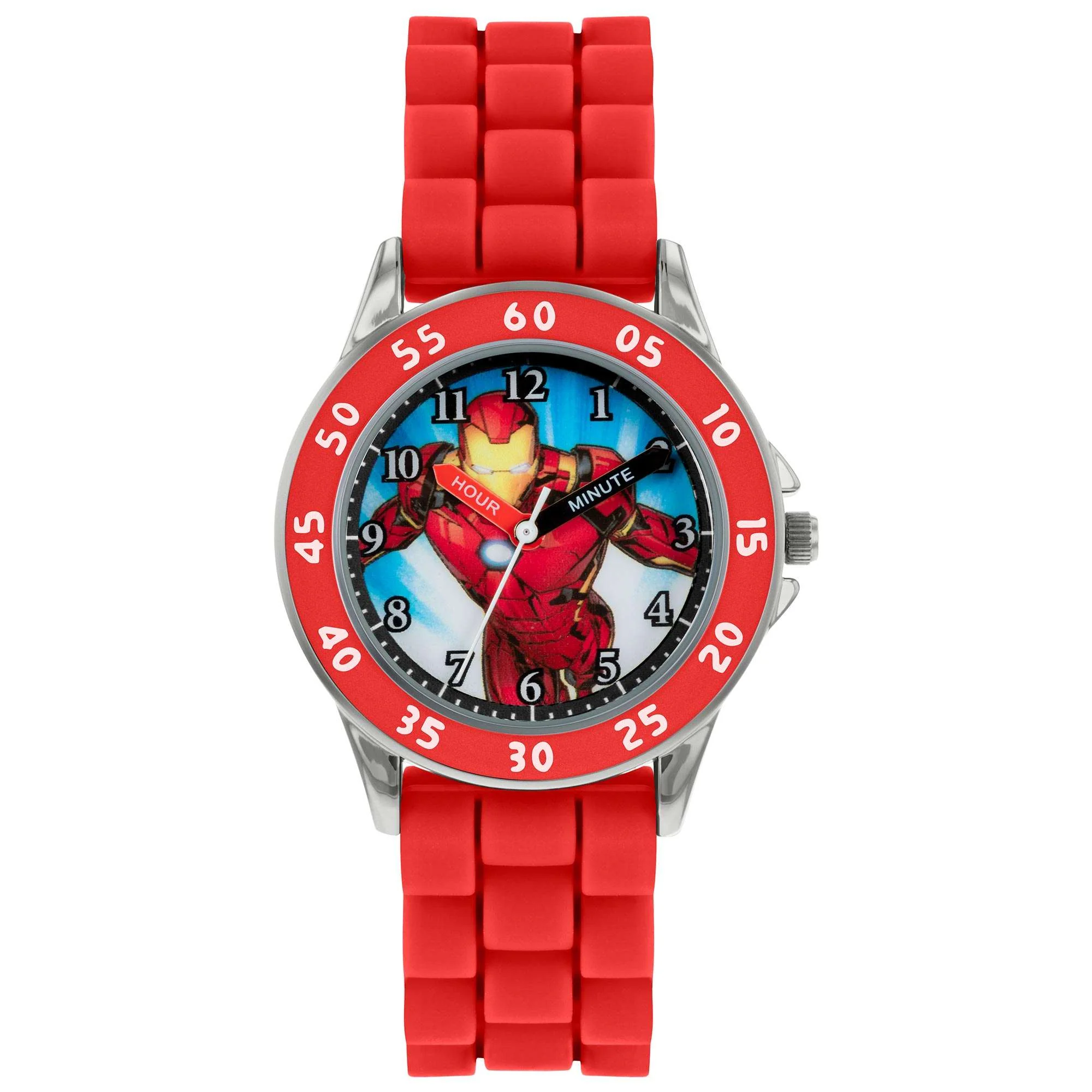 Disney Ironman Quartz Resin Strap Boys Watch AVG9034