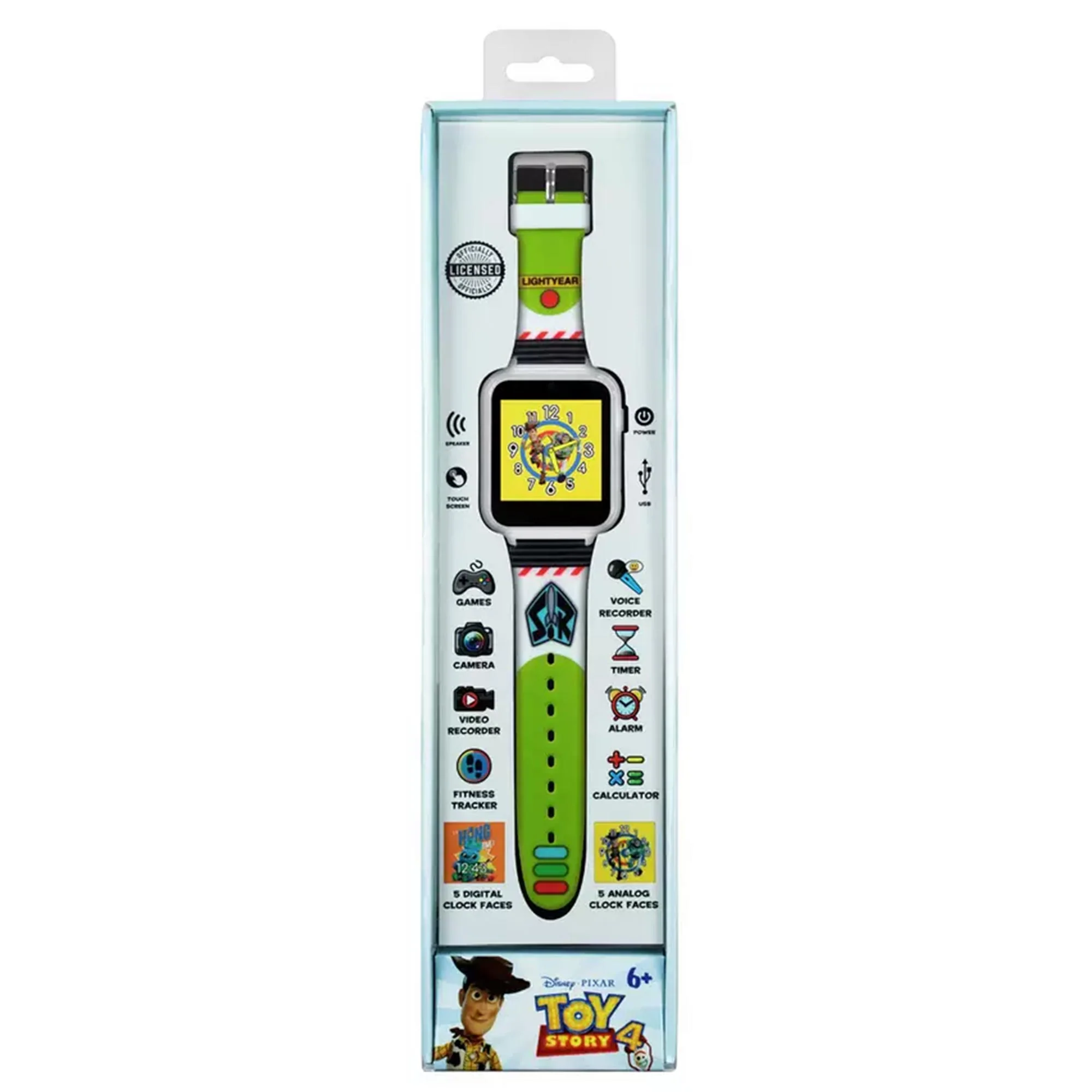 Disney Toy Story Quartz Digital Dial Rubber Strap Boys Watch TYM4103 - Image 8