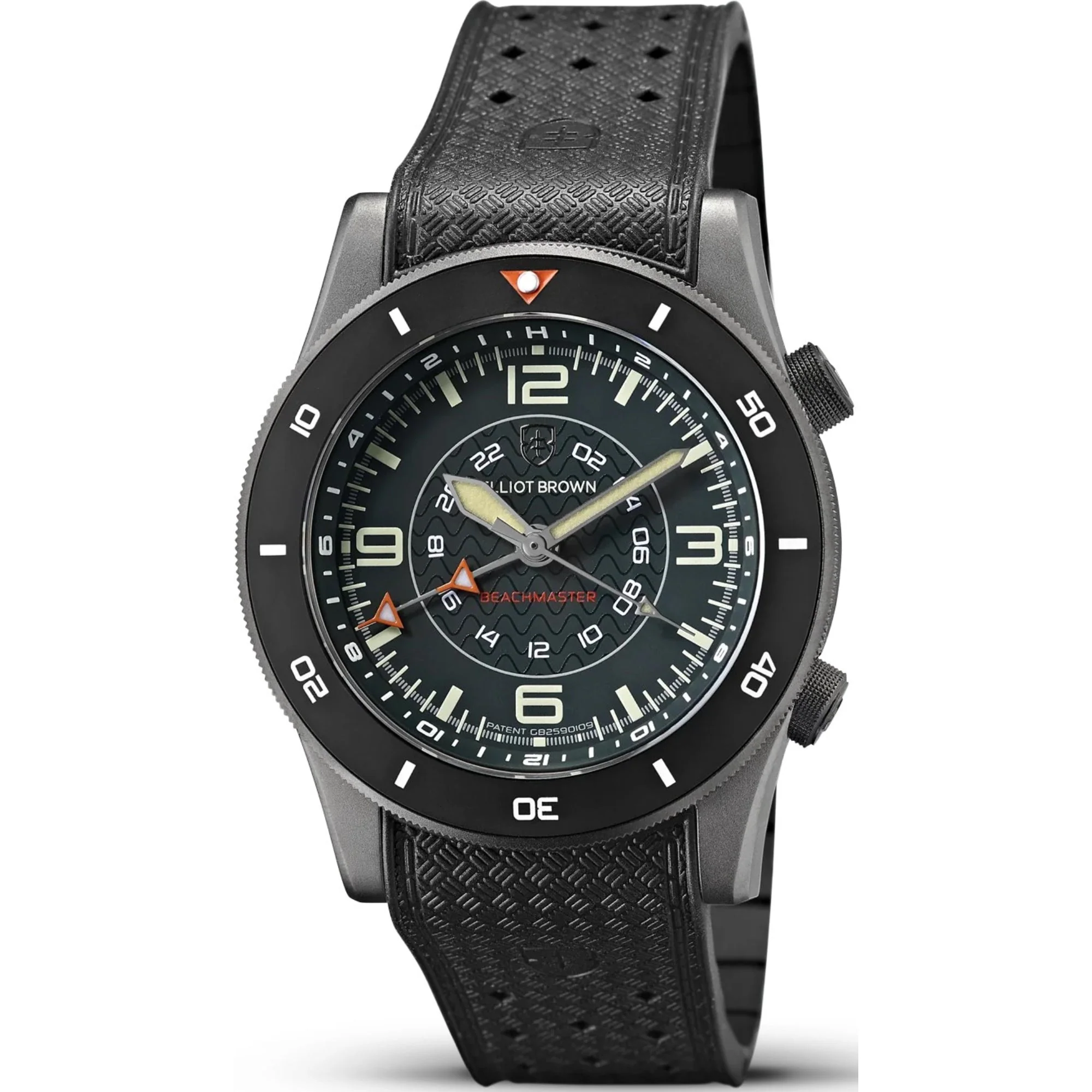 Elliot Brown Beachmaster NIVO Grey Dial Stainless Steel Strap Men’s Watch 0H0-623-B13 - Image 5