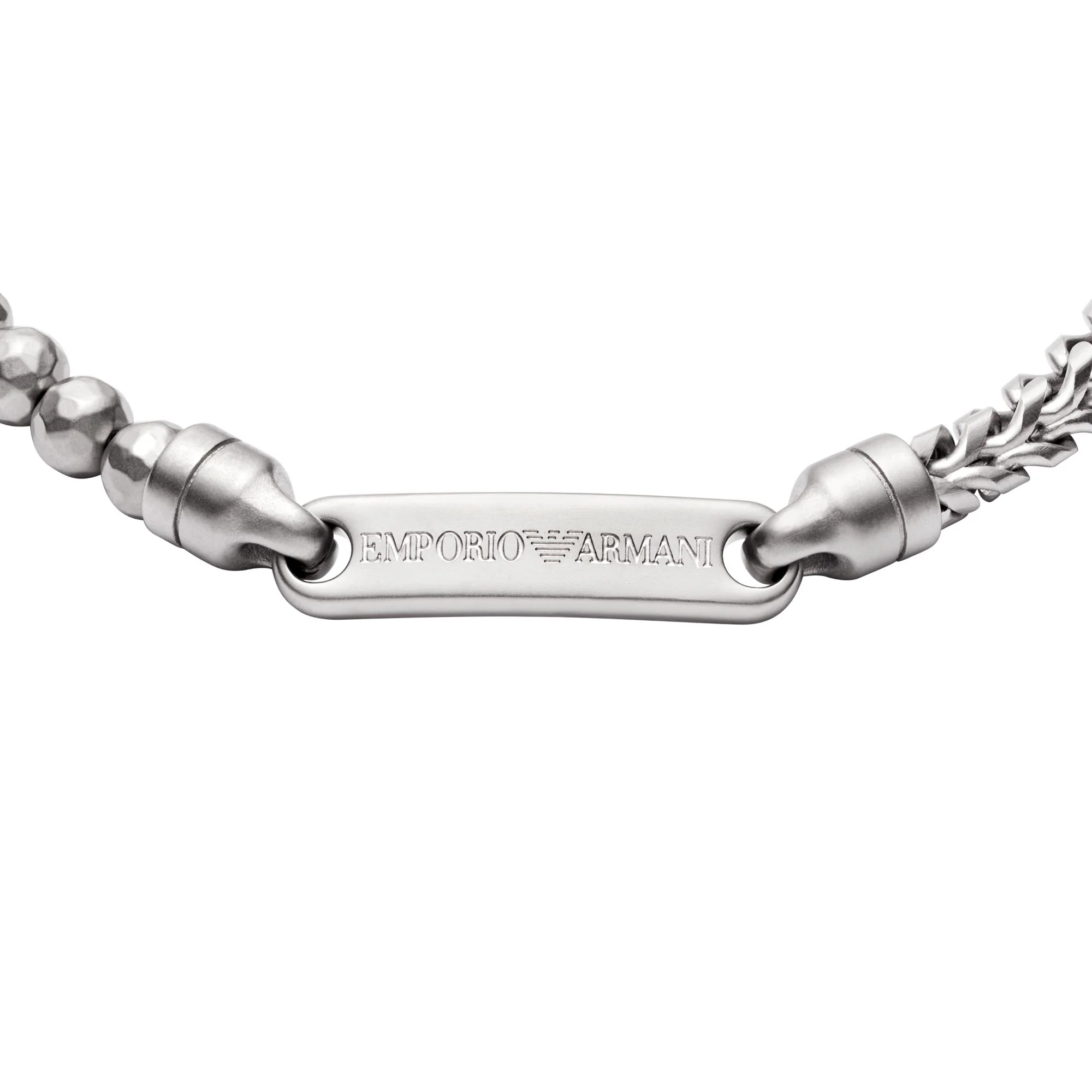 Emporio Armani Stainless Steel ID Men's Bracelet EGS3181040 - Image 7