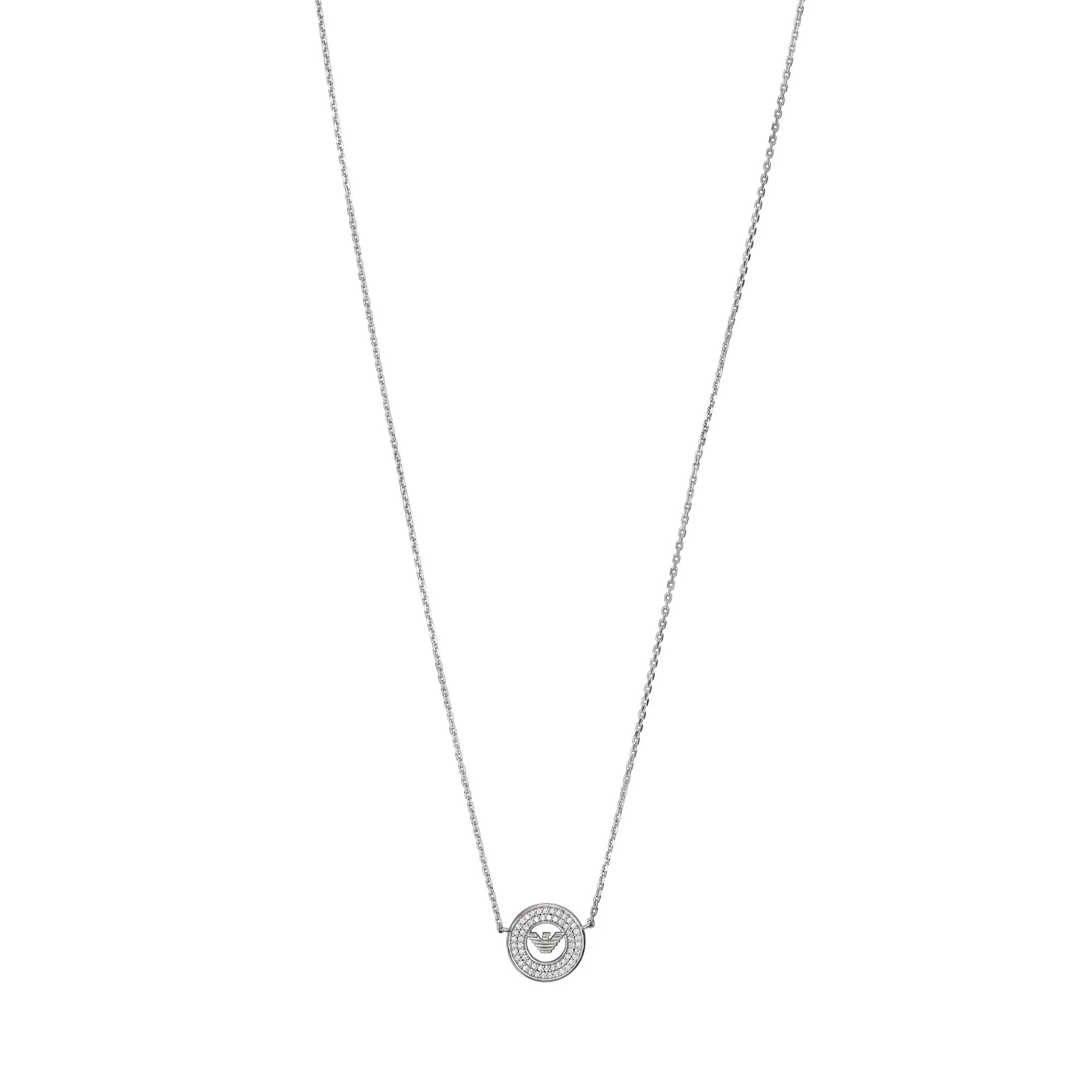 Emporio Armani Sterling Silver Pendant Ladies Necklace EG3585040 - Image 4