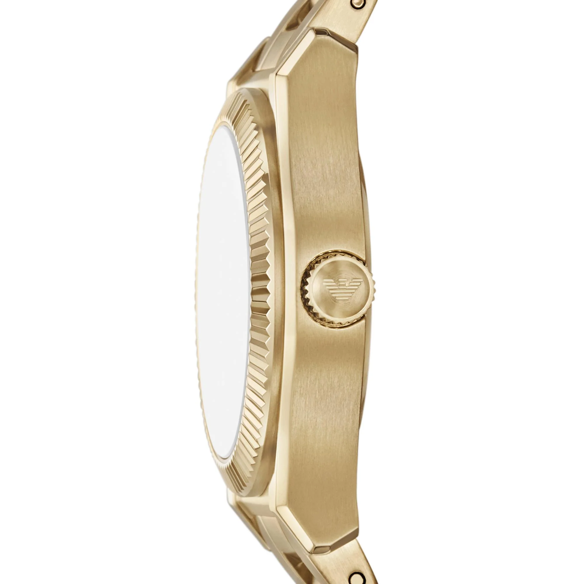 Emporio Armani Mother Of Pearl Dial Gold-Tone Stainless Steel Ladies Watch AR11657 - Image 11