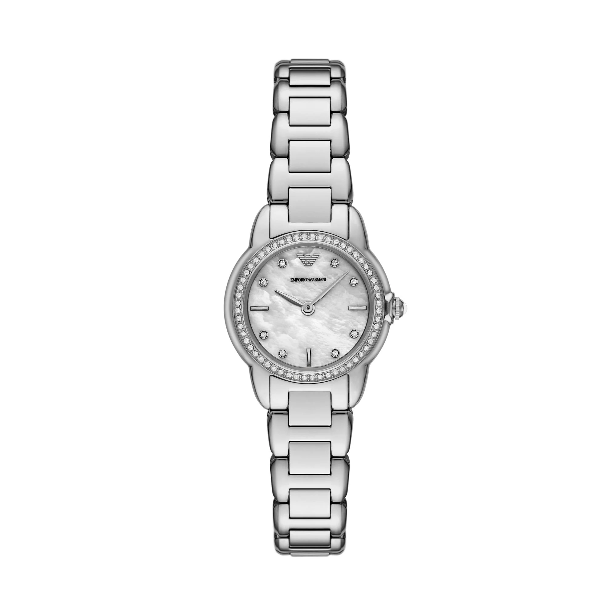 Emporio Armani Mia Mother Of Pearl Dial Stainless Steel Strap Ladies Watch AR11669 - Image 7