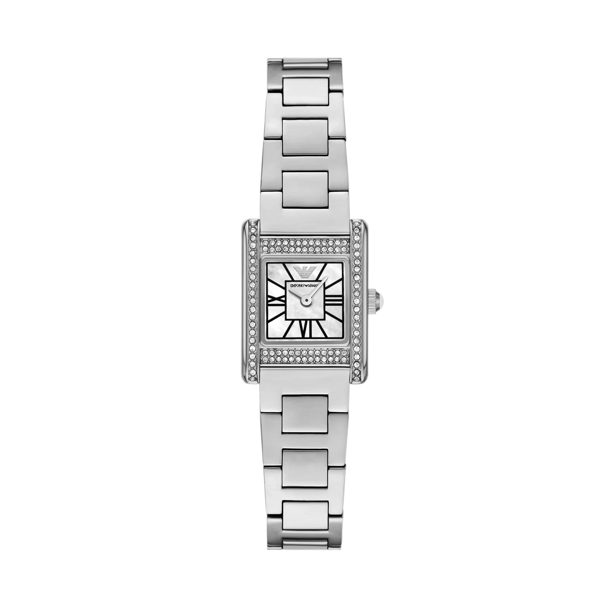 Emporio Armani Genni Stainless Steel Mother Of Pearl Dial Ladies Watch AR11662 - Image 7