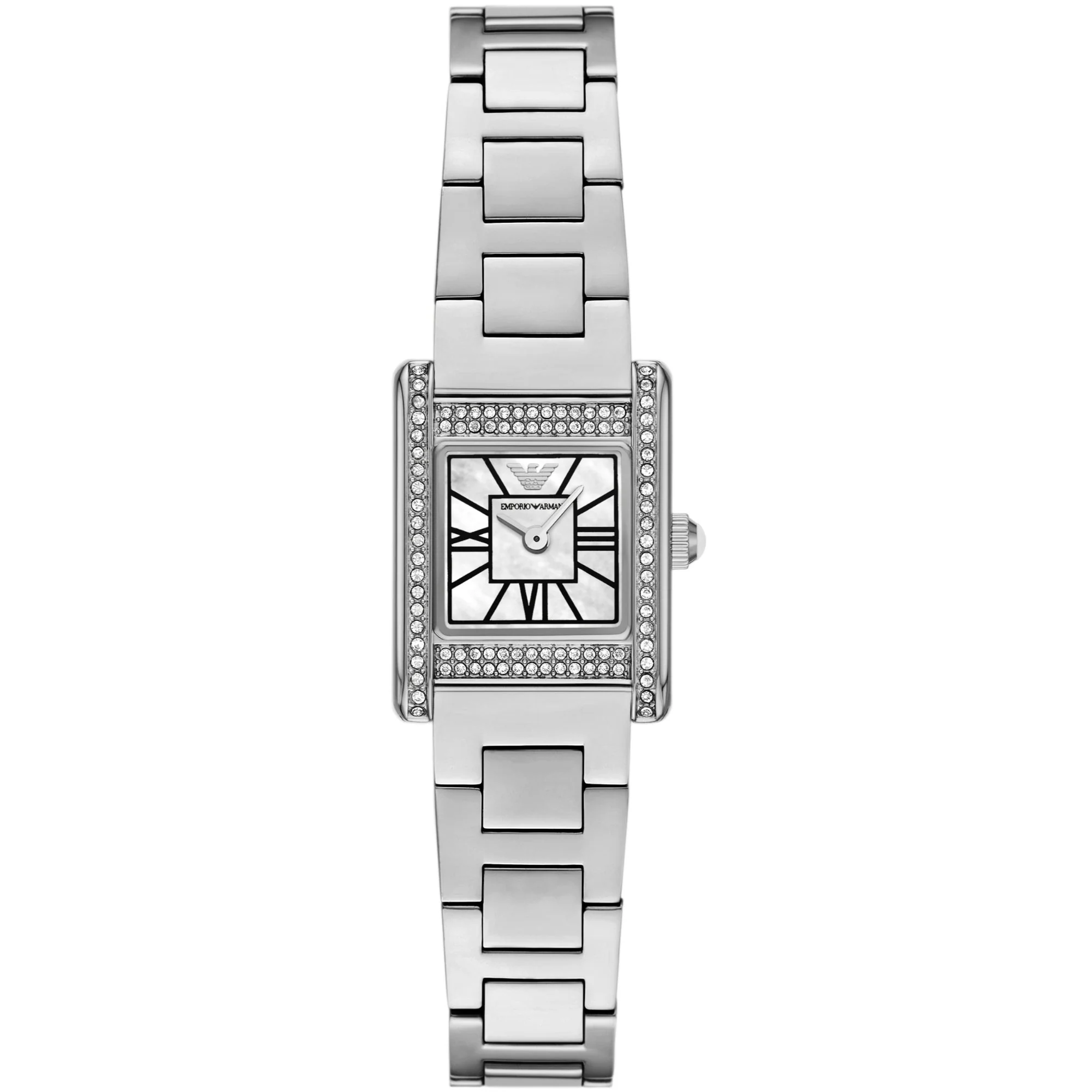 Emporio Armani Genni Stainless Steel Mother Of Pearl Dial Ladies Watch AR11662 - Image 8