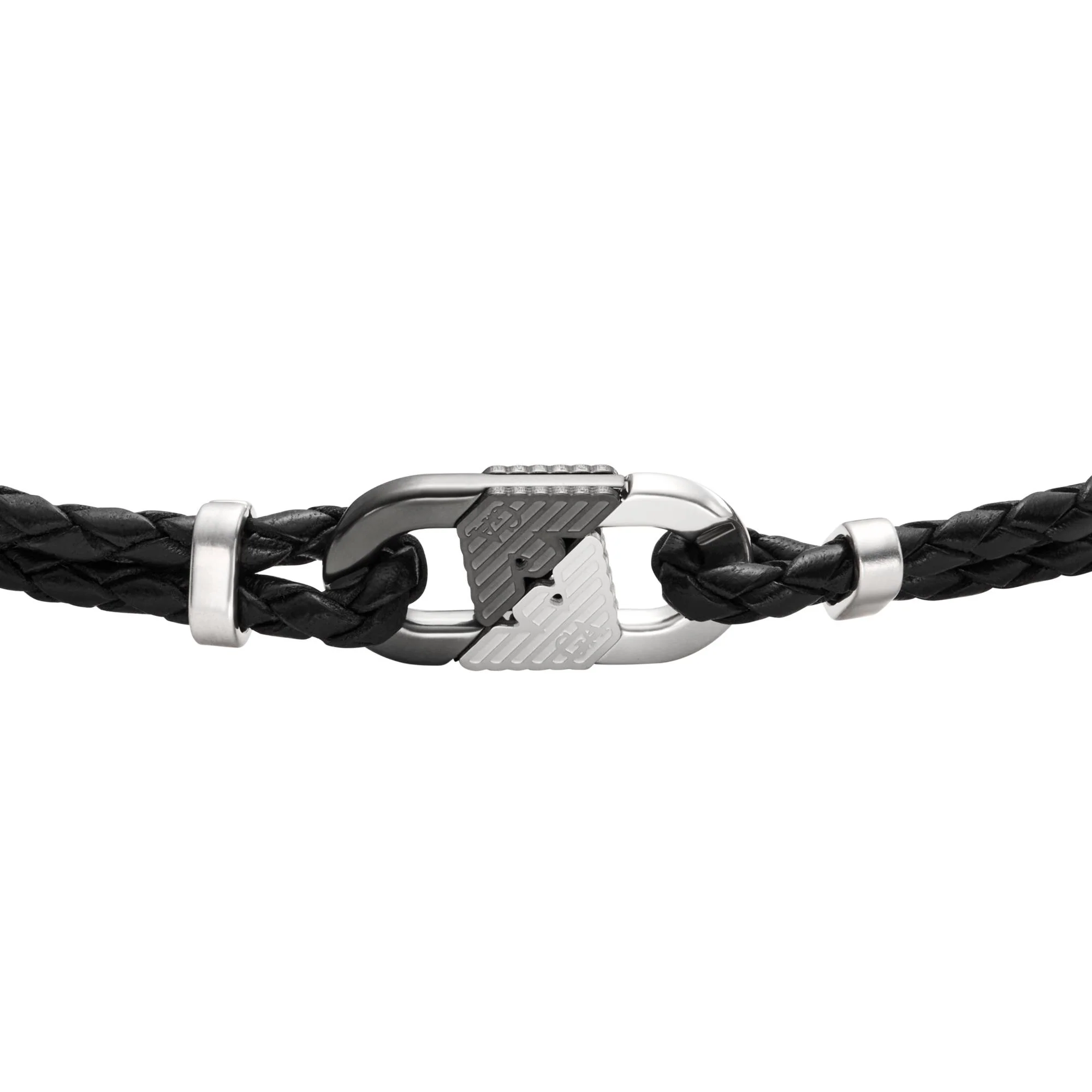 Emporio Armani Two-Tone Stainless Steel ID Men's Bracelet EGS3171040 - Image 2