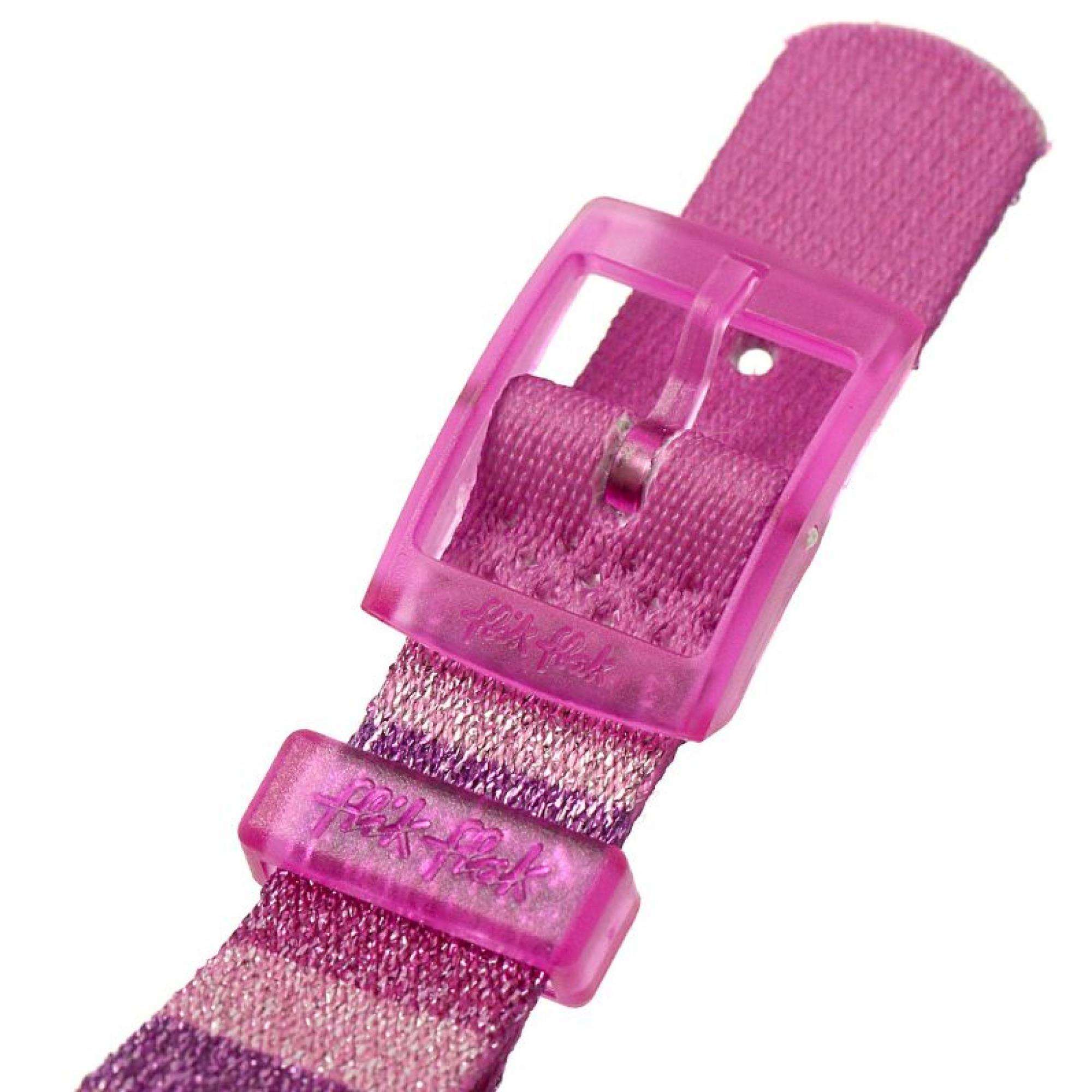 Flik Flak Childrens Stripy Glitter Colour My Life Watch FPNP127 - Image 4