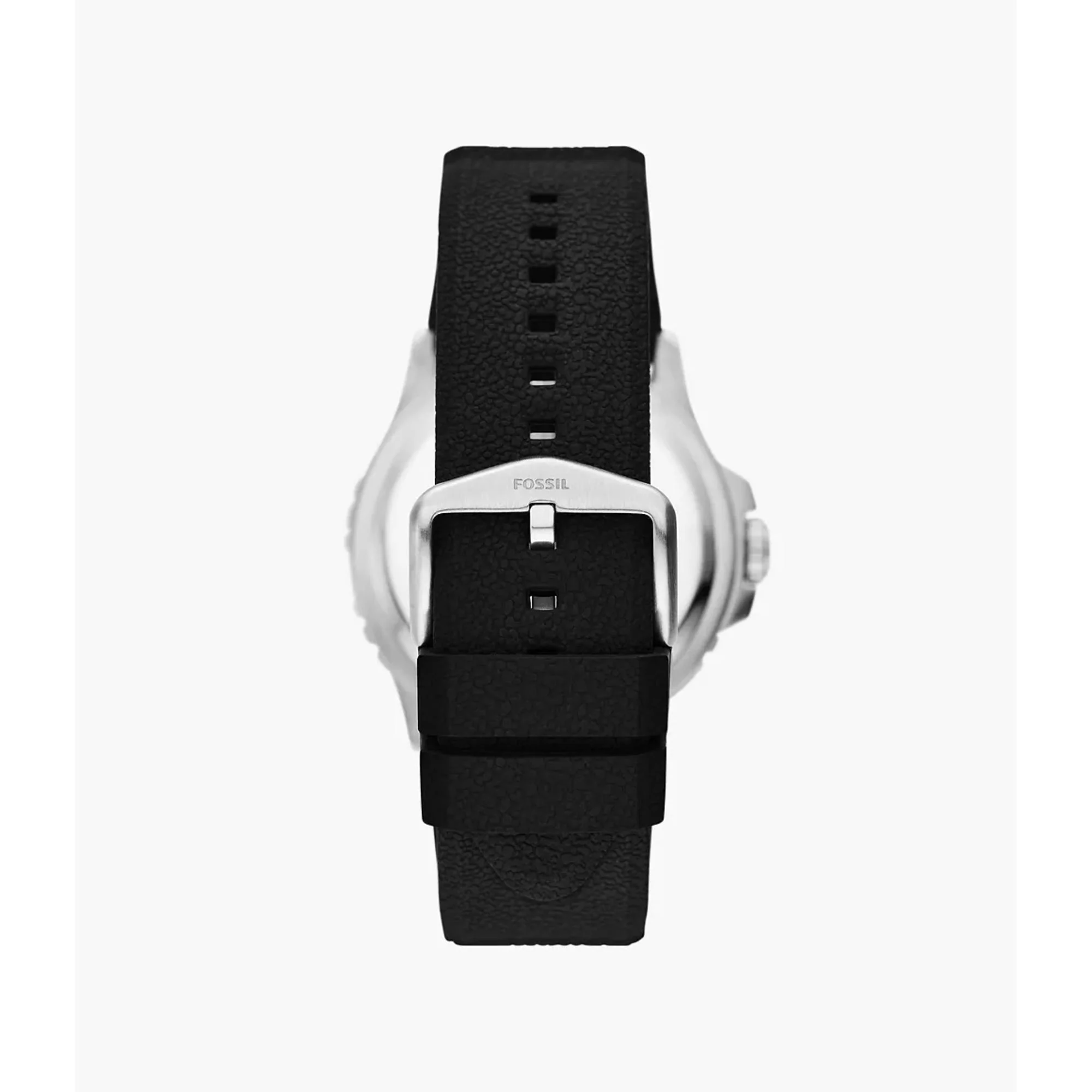 Fossil Blue GMT Black Silicone Black Dial Men’s Watch FS6036 - Image 2