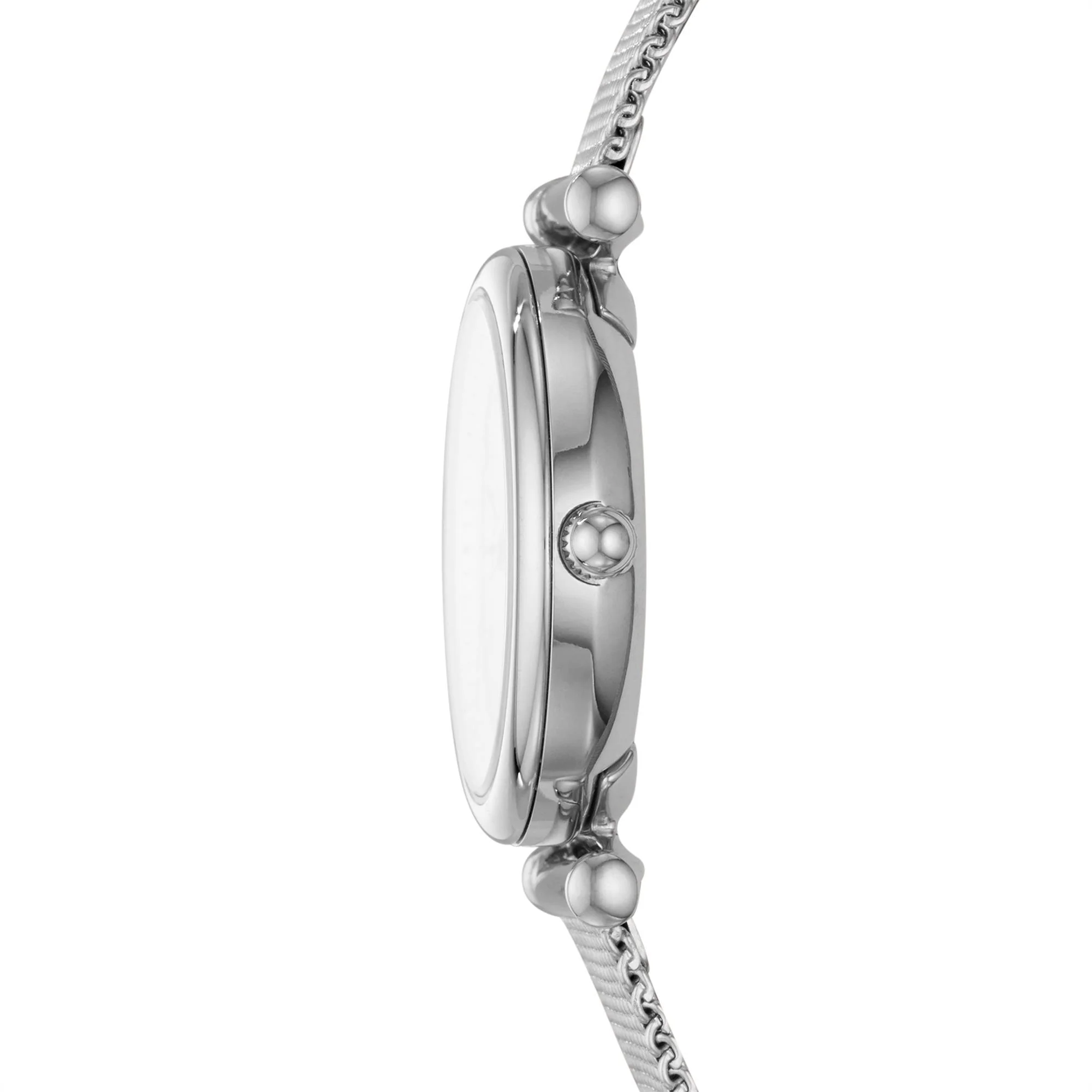 Fossil Carlie Mini Mother of Pearl Dial Mesh Strap Ladies Watch ES4432 - Image 2