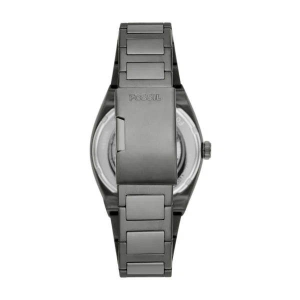 Fossil Everett Automatic Grey Dial Steel Strap Men's Watch ME3206 - Image 4
