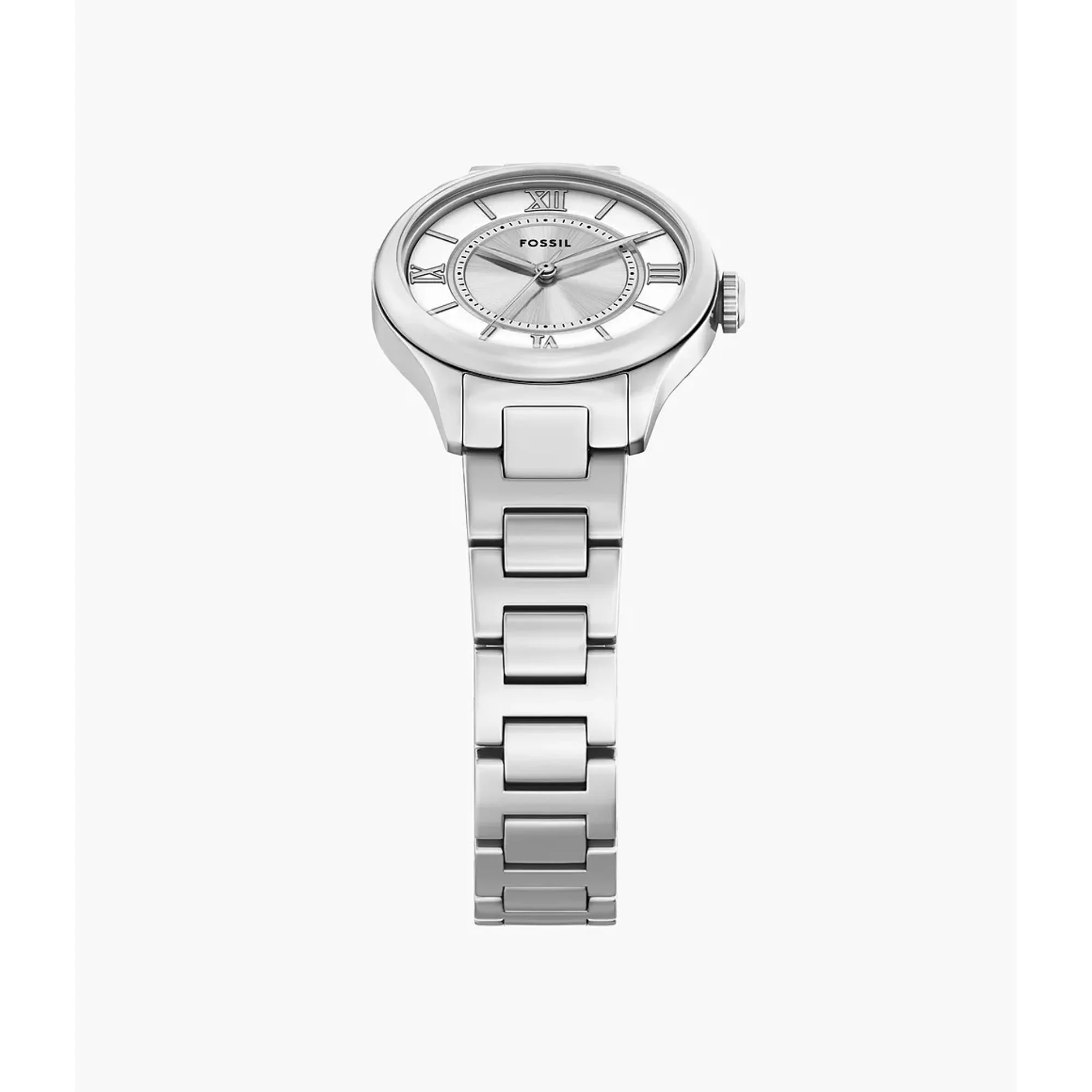 Fossil Gilmore Quartz Silver Dial Steel Strap Women's Watch ES5419 - Image 5