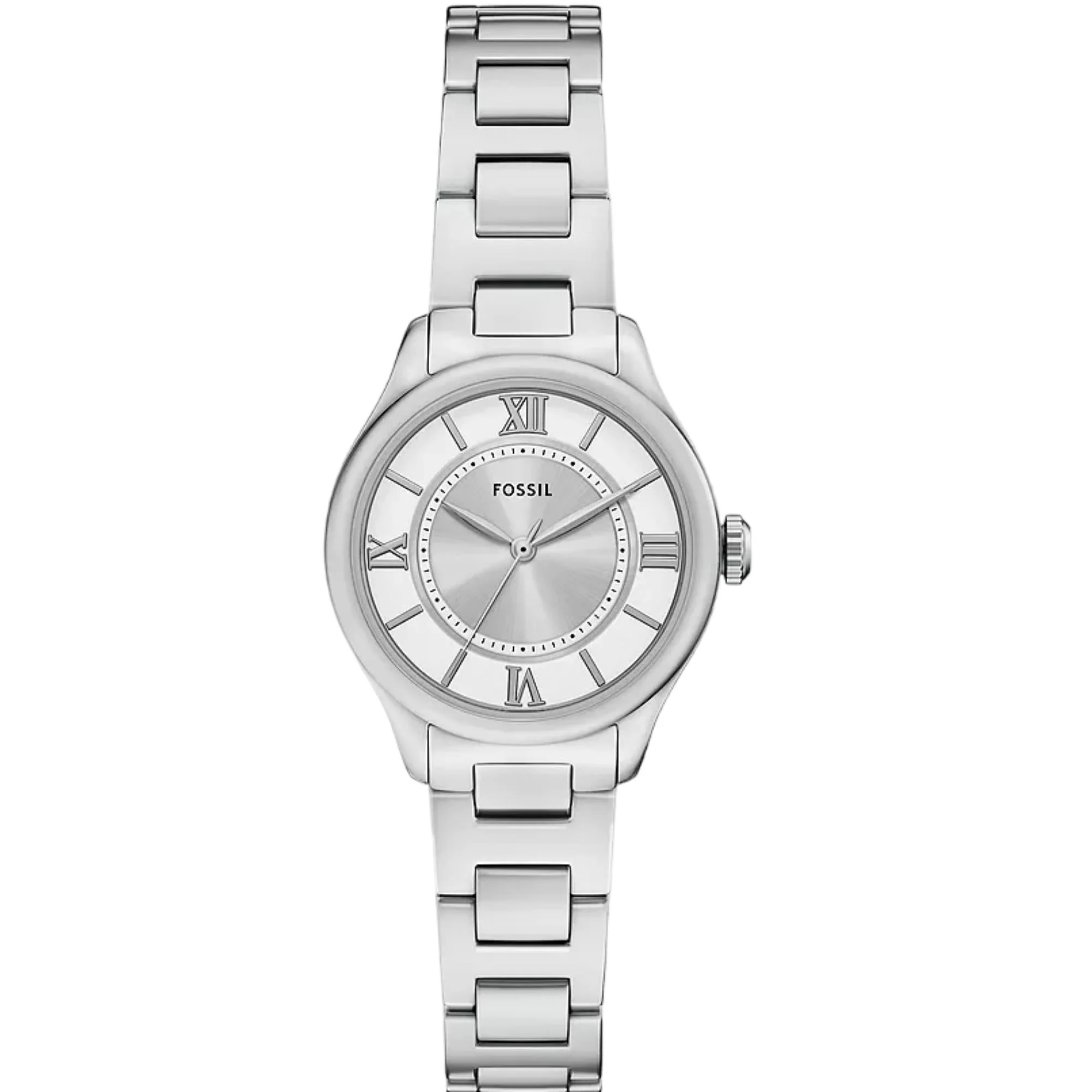 Fossil Gilmore Quartz Silver Dial Steel Strap Women's Watch ES5419 - Image 8