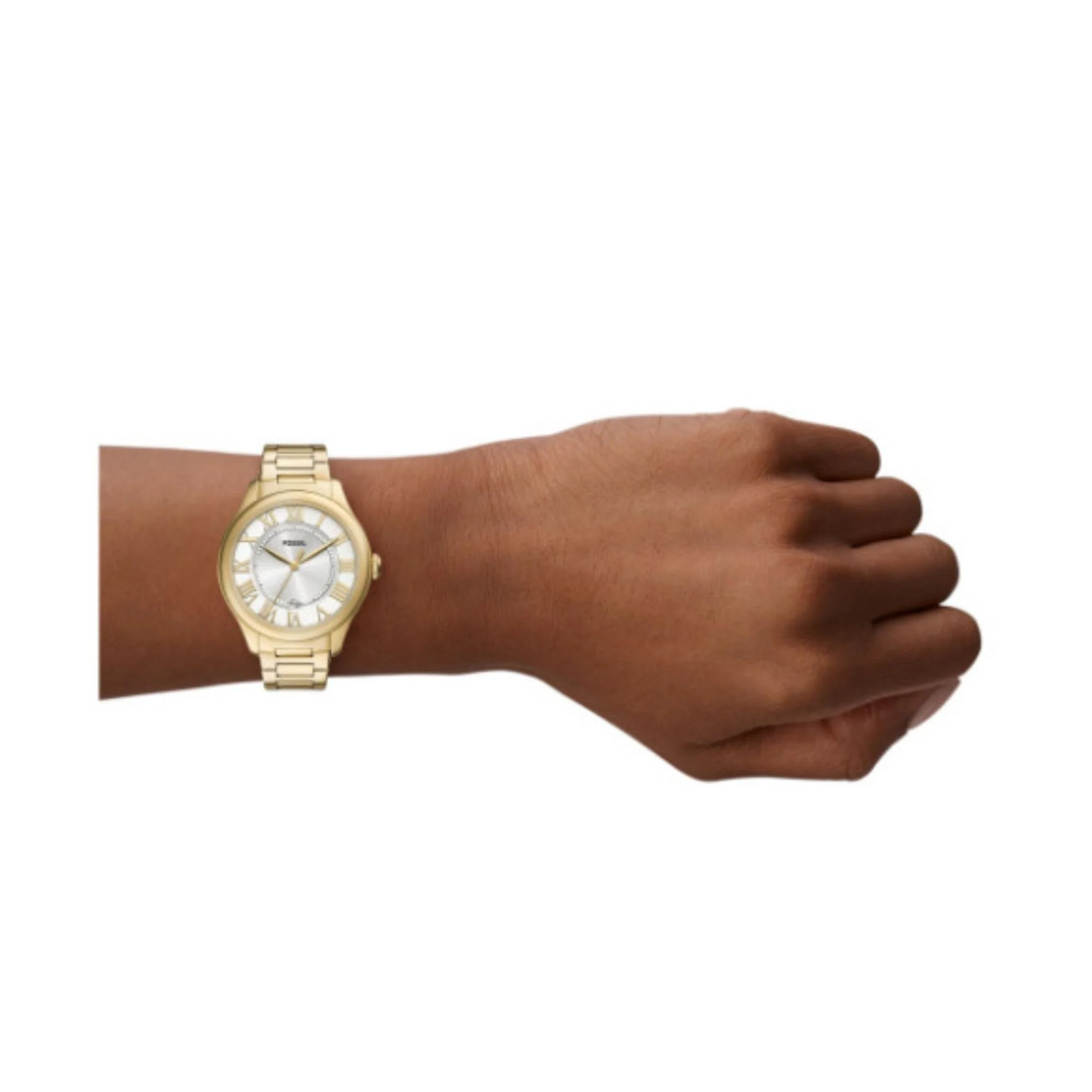 Fossil Gilmore Quartz Silver Dial Steel Ladies Watch ES5395 - Image 2