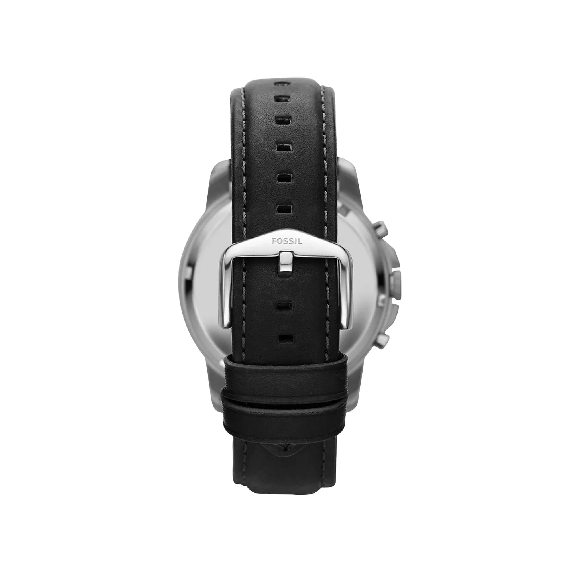 Fossil Grant Chronograph Black Dial Leather Strap Men’s Watch FS4812 - Image 4