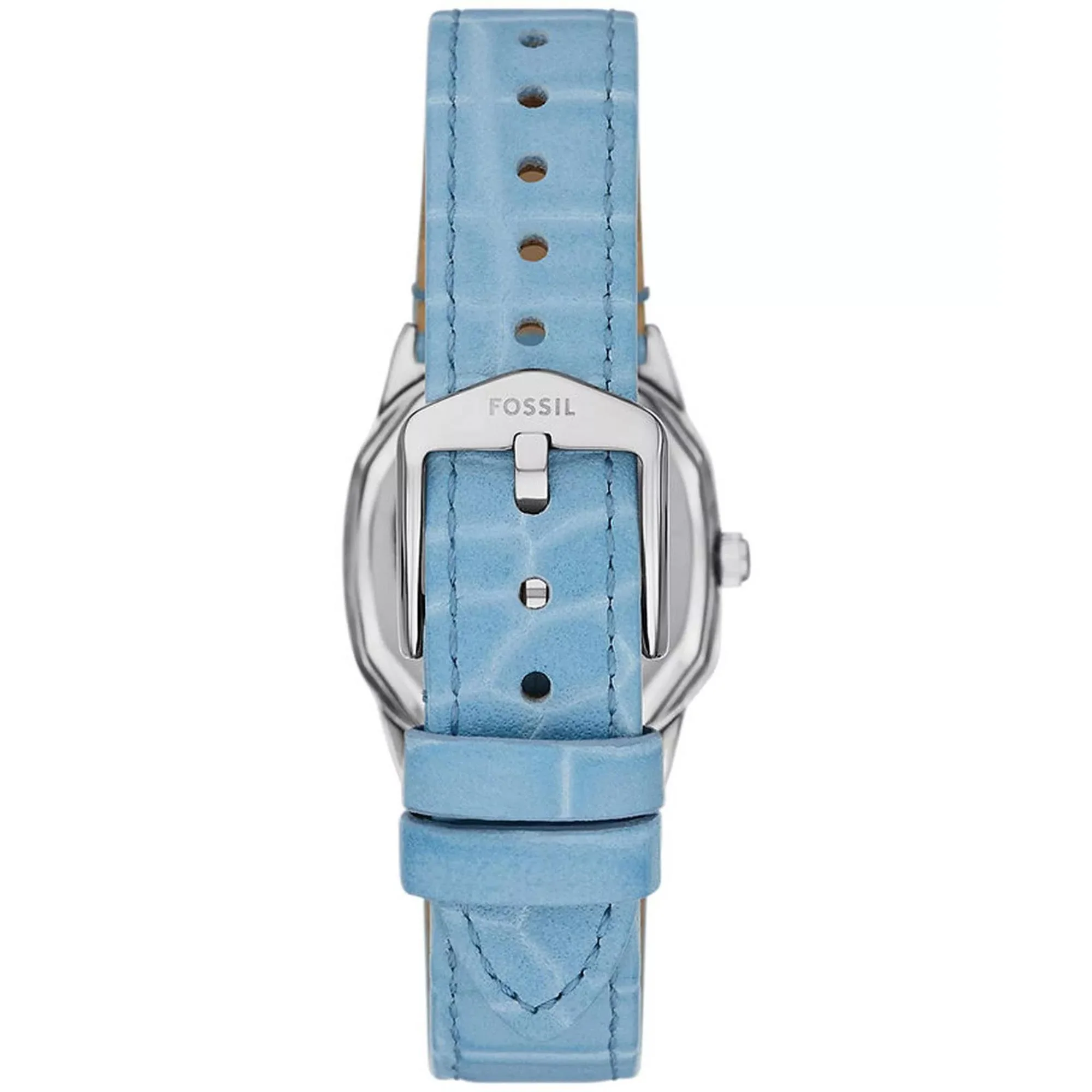 Fossil Harlow Quartz Cream Dial Leather Strap Ladies Watch ES5405 - Image 4