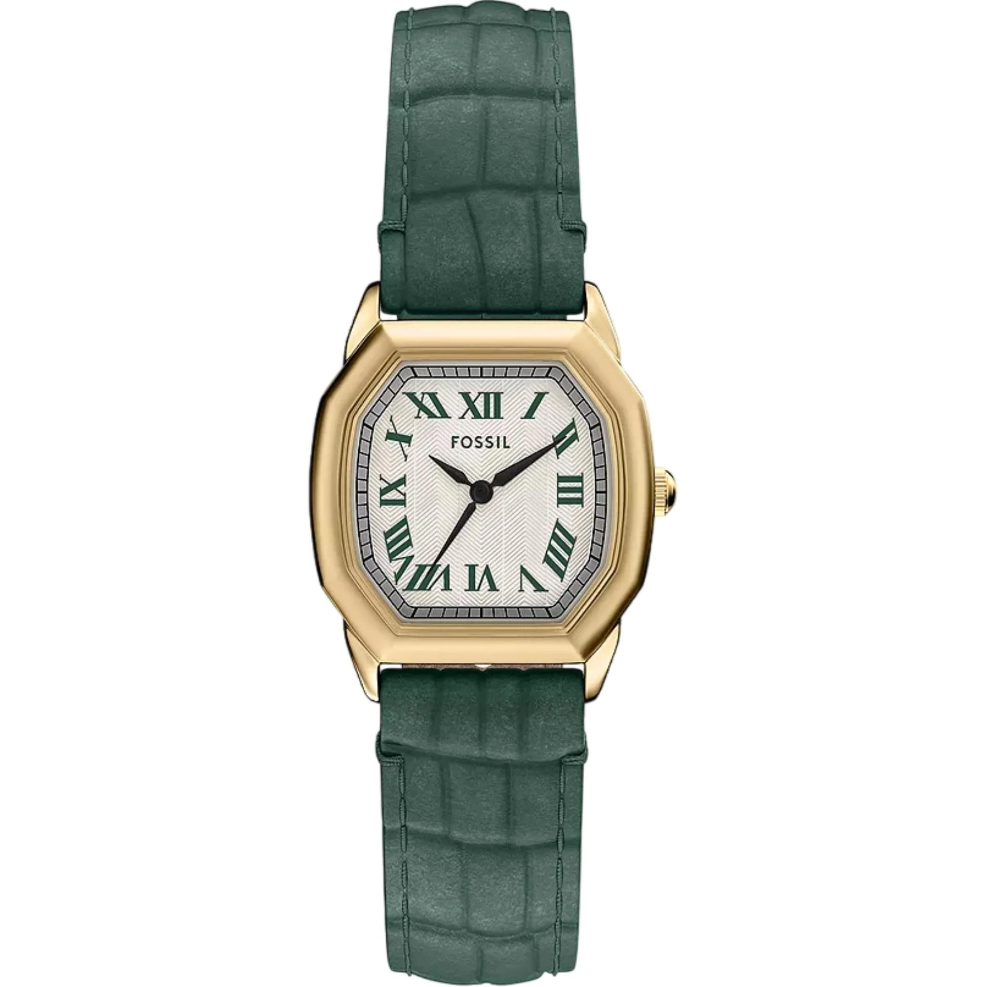 Fossil Harlow Quartz Cream Dial Leather Strap Women's Watch ES5427 - Image 9