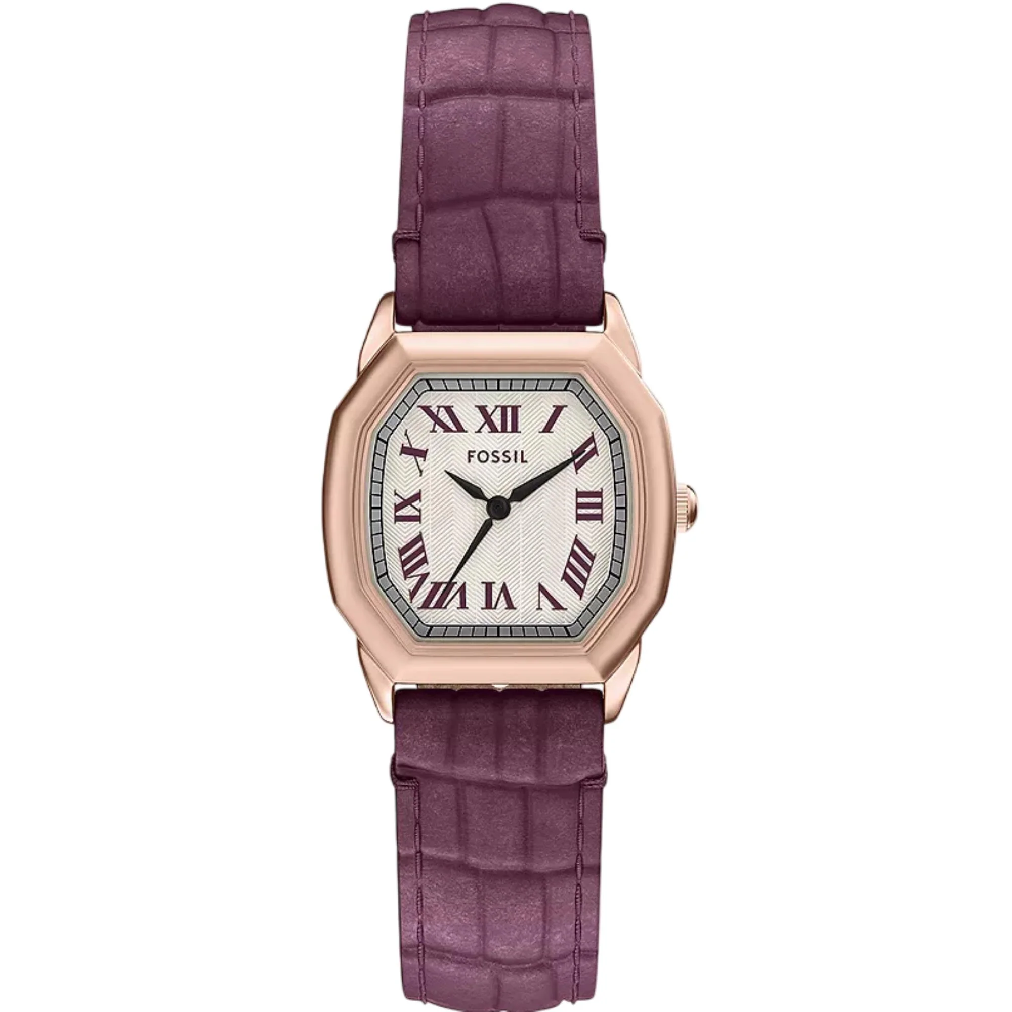 Fossil Harlow Quartz Cream Dial Leather Strap Women's Watch ES5428 - Image 10