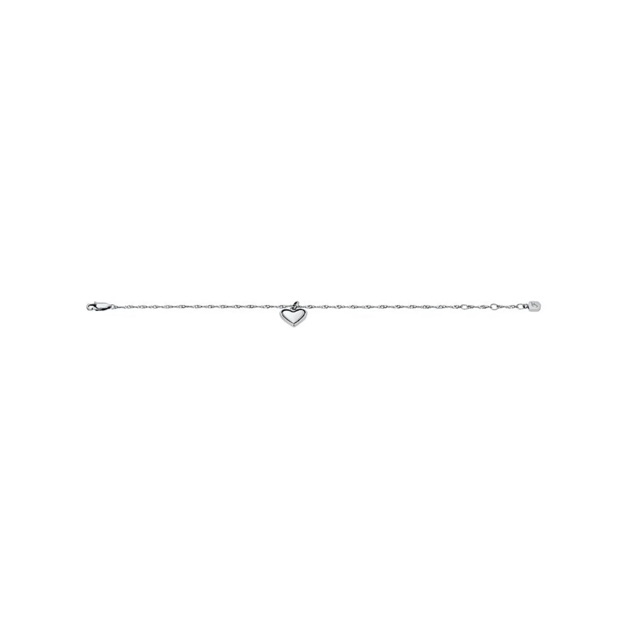 Fossil Legacy Heart Stainless Steel Rotating Chain Ladies Bracelet JF04837040 - Image 5