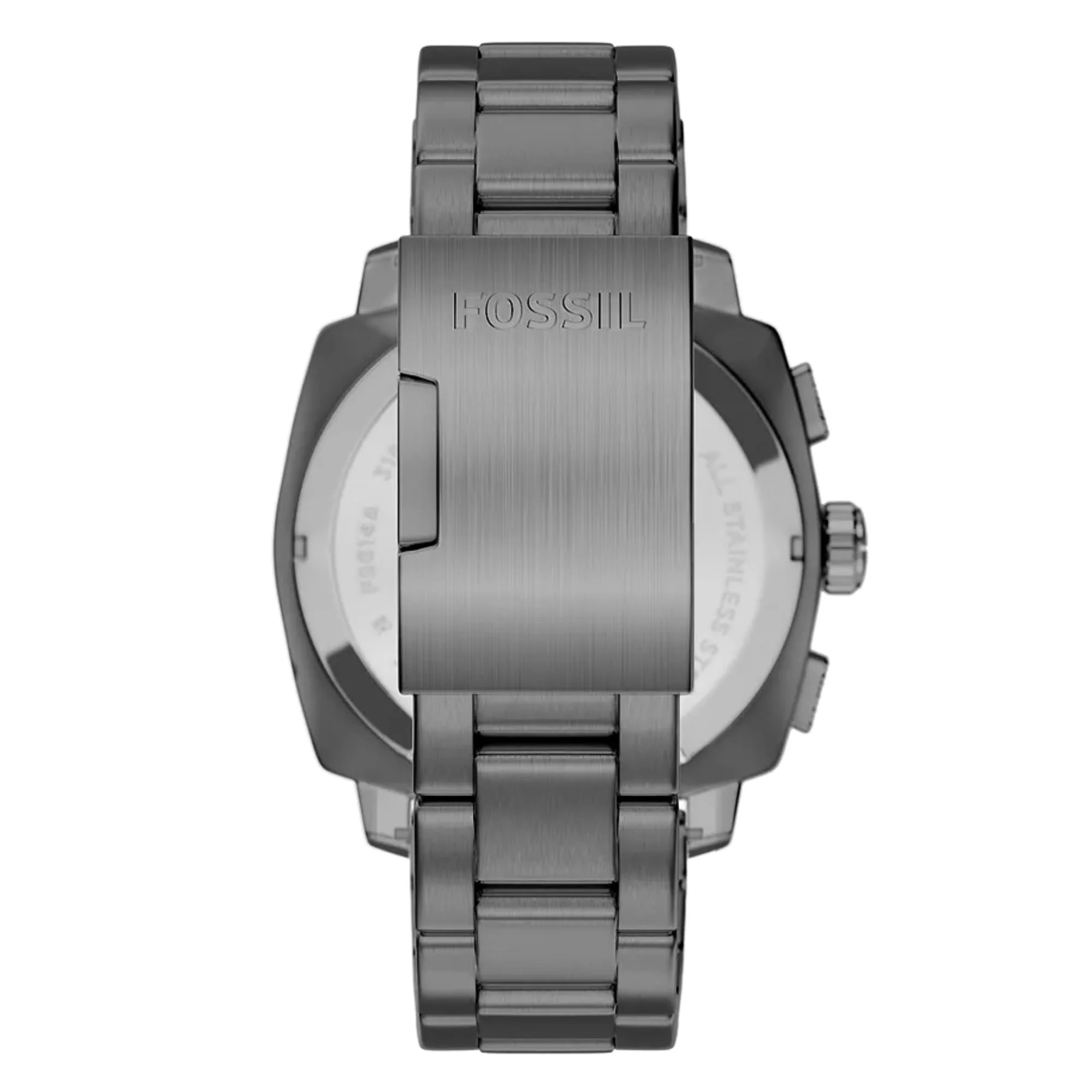 Fossil Machine Chronograph Grey Dial Steel Strap Men's Watch FS6160 - Image 6