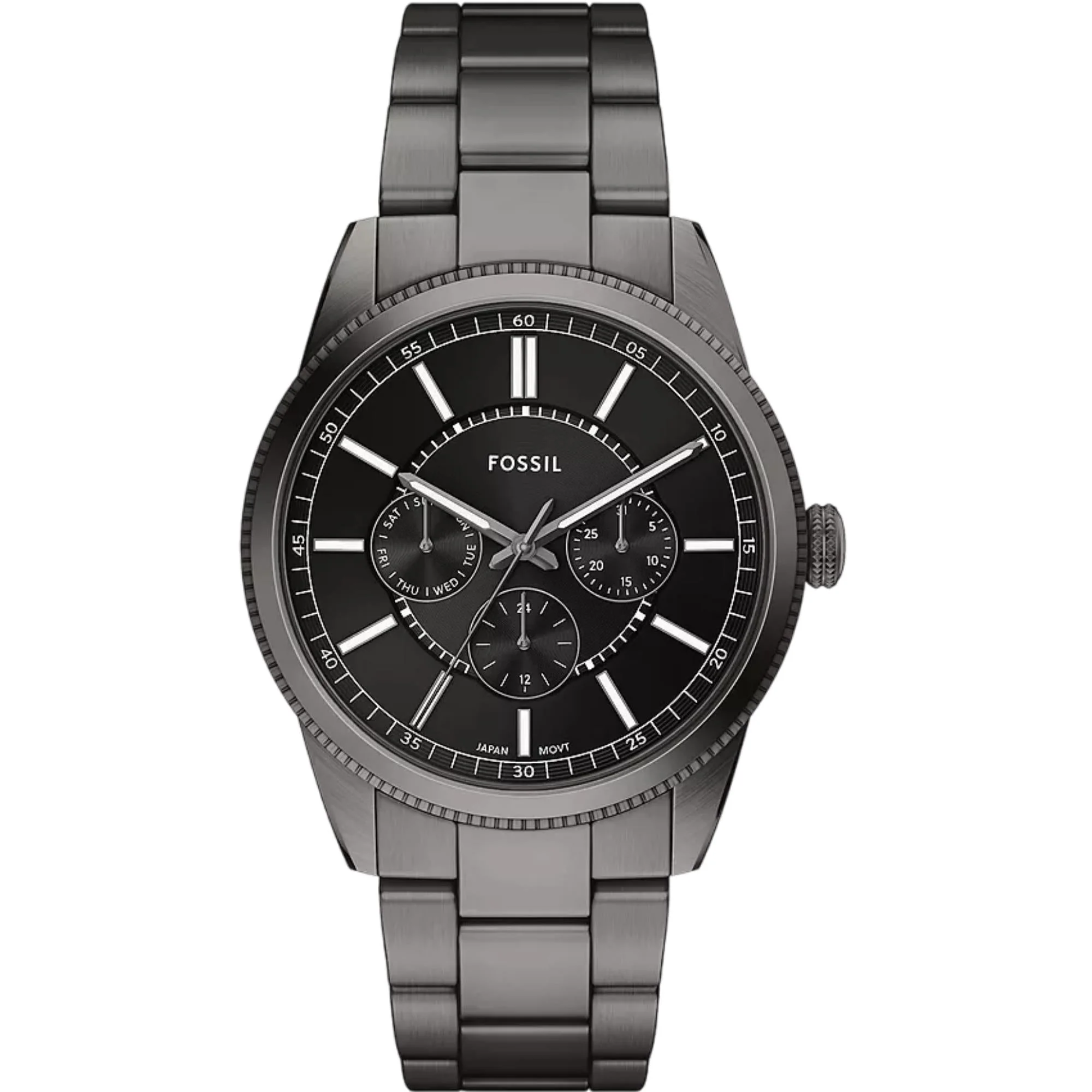 Fossil Pearson Quartz Chronograph Black Dial Steel Strap Men's Watch FS6136 - Image 10