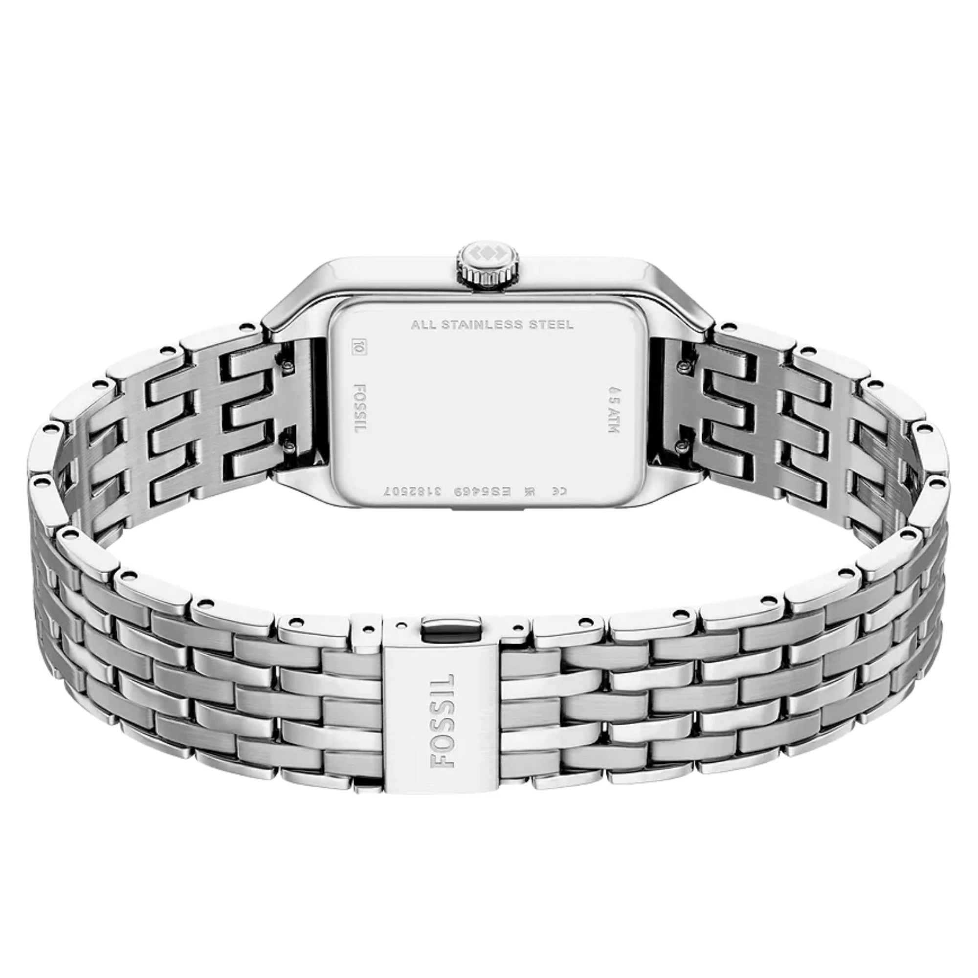 Fossil Raquel Mini Quartz White Dial Steel Strap Women's Watch ES5469 - Image 7