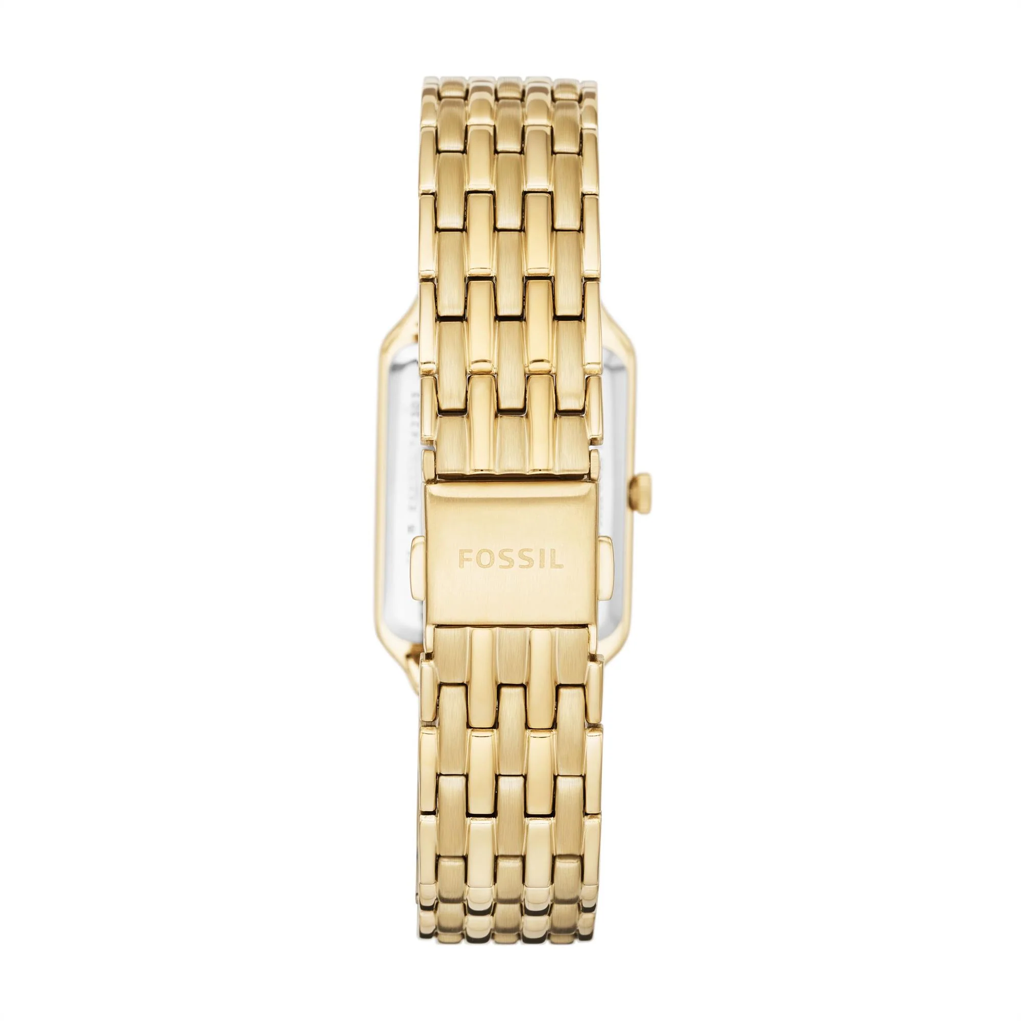 Fossil Raquel Date Gold-Tone Stainless Steel Silver Dial Women's Watch ES5220 - Image 8