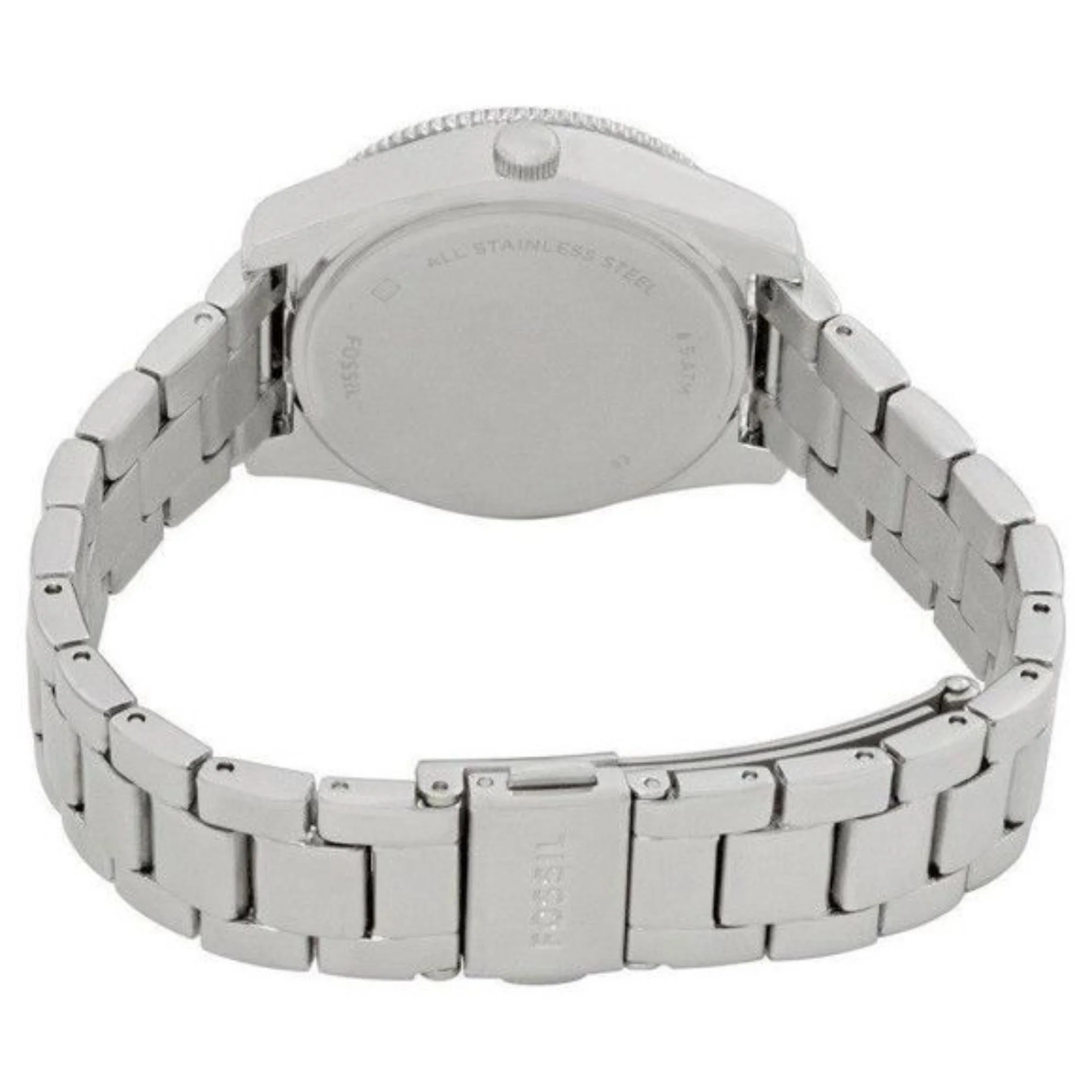 Fossil Scarlette Three-Hand Date Silver Dial Steel Strap Ladies Watch ES4317 - Image 4