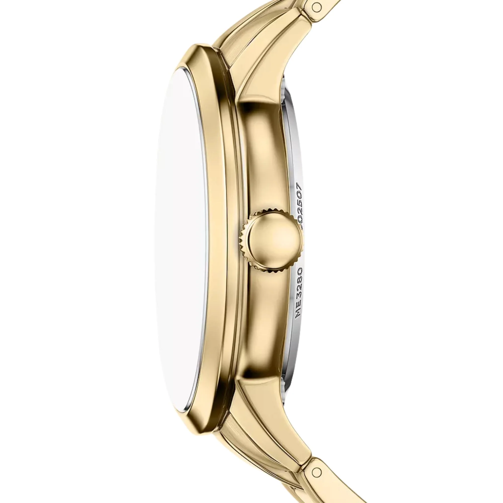 Fossil Townsman Automatic Gold Dial Steel Strap Men's Watch ME3280 - Image 7