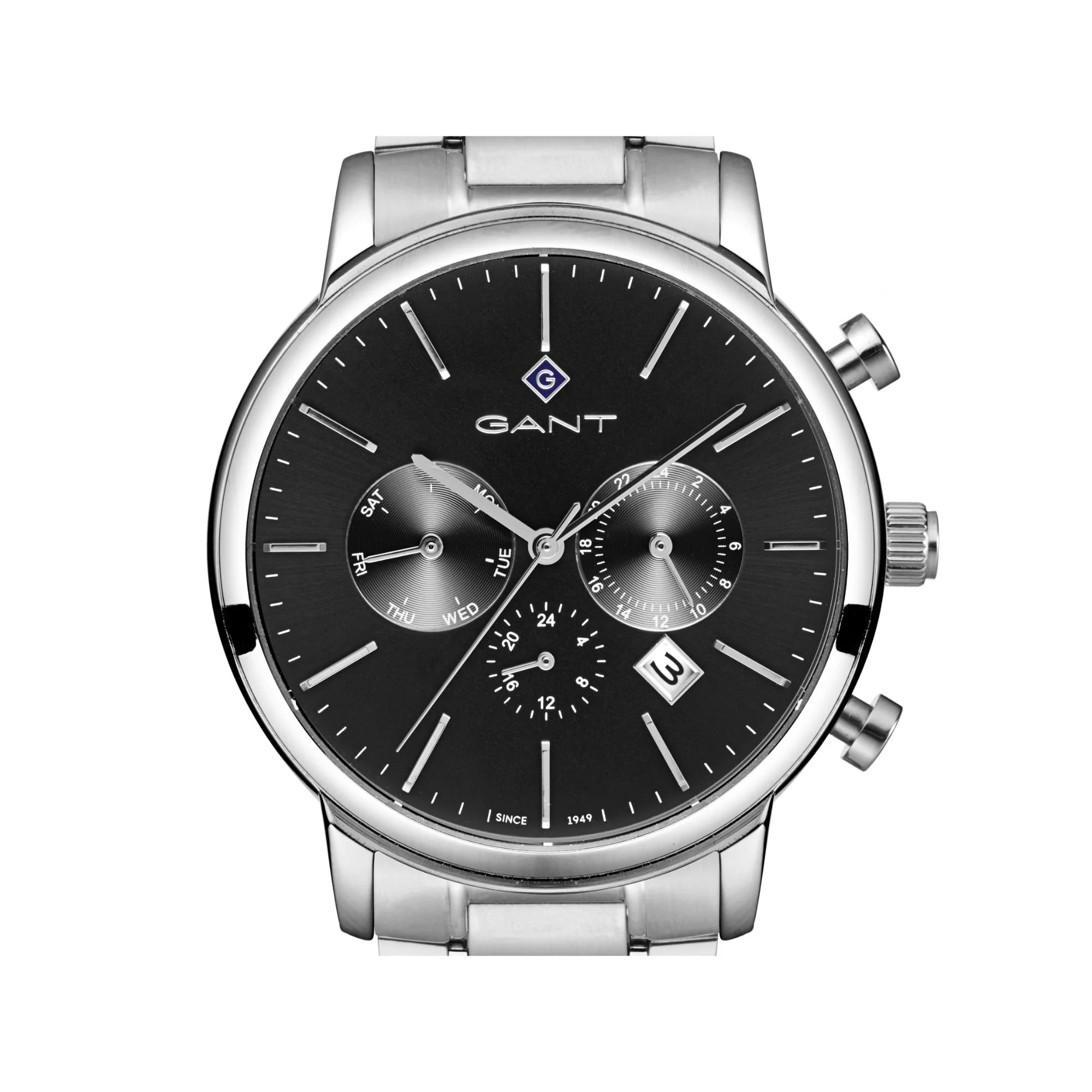 Gant Cleveland Quartz Black Dial Stainless Steel Bracelet Men's Watch G132001 - Image 2