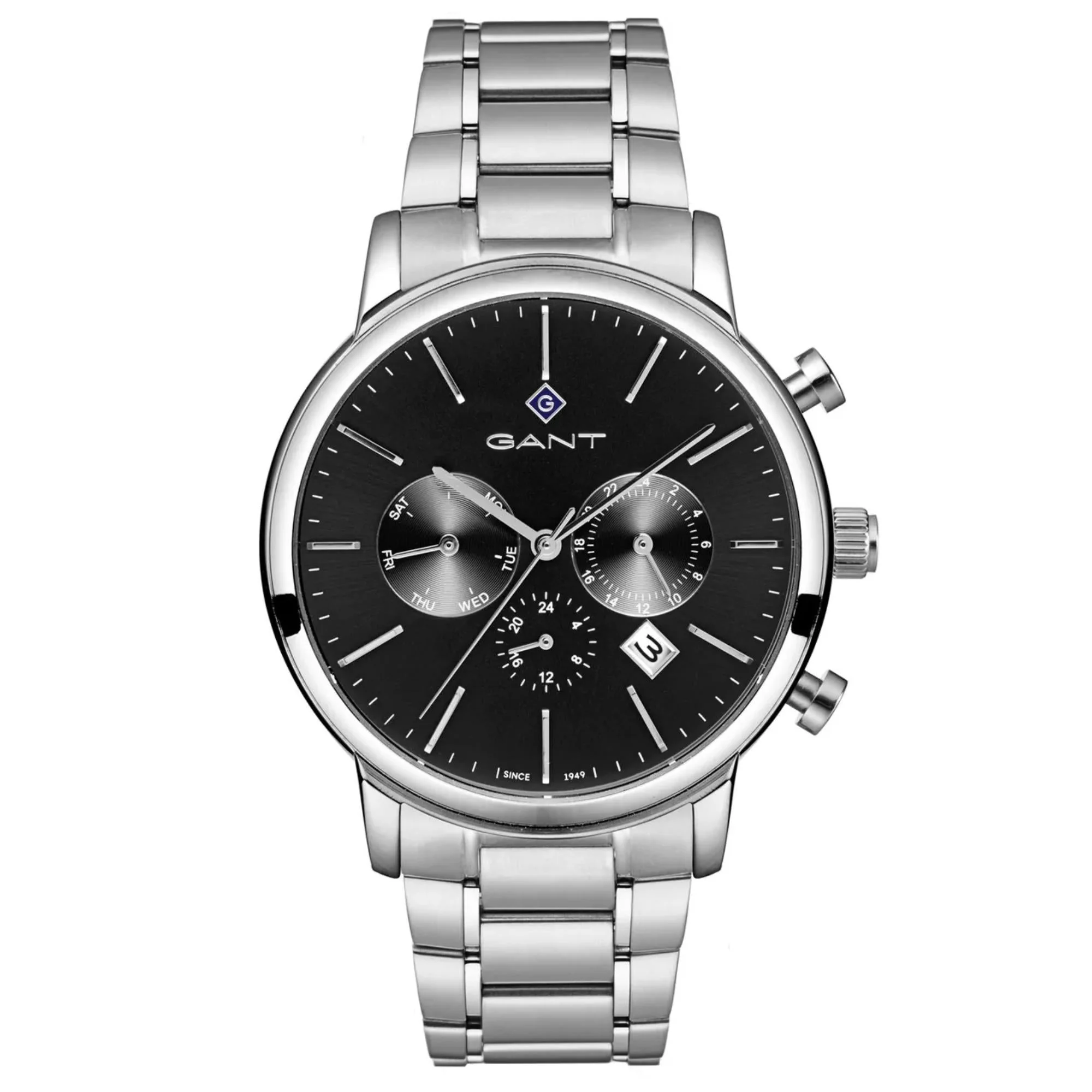 Gant Cleveland Quartz Black Dial Stainless Steel Bracelet Men's Watch G132001 - Image 3