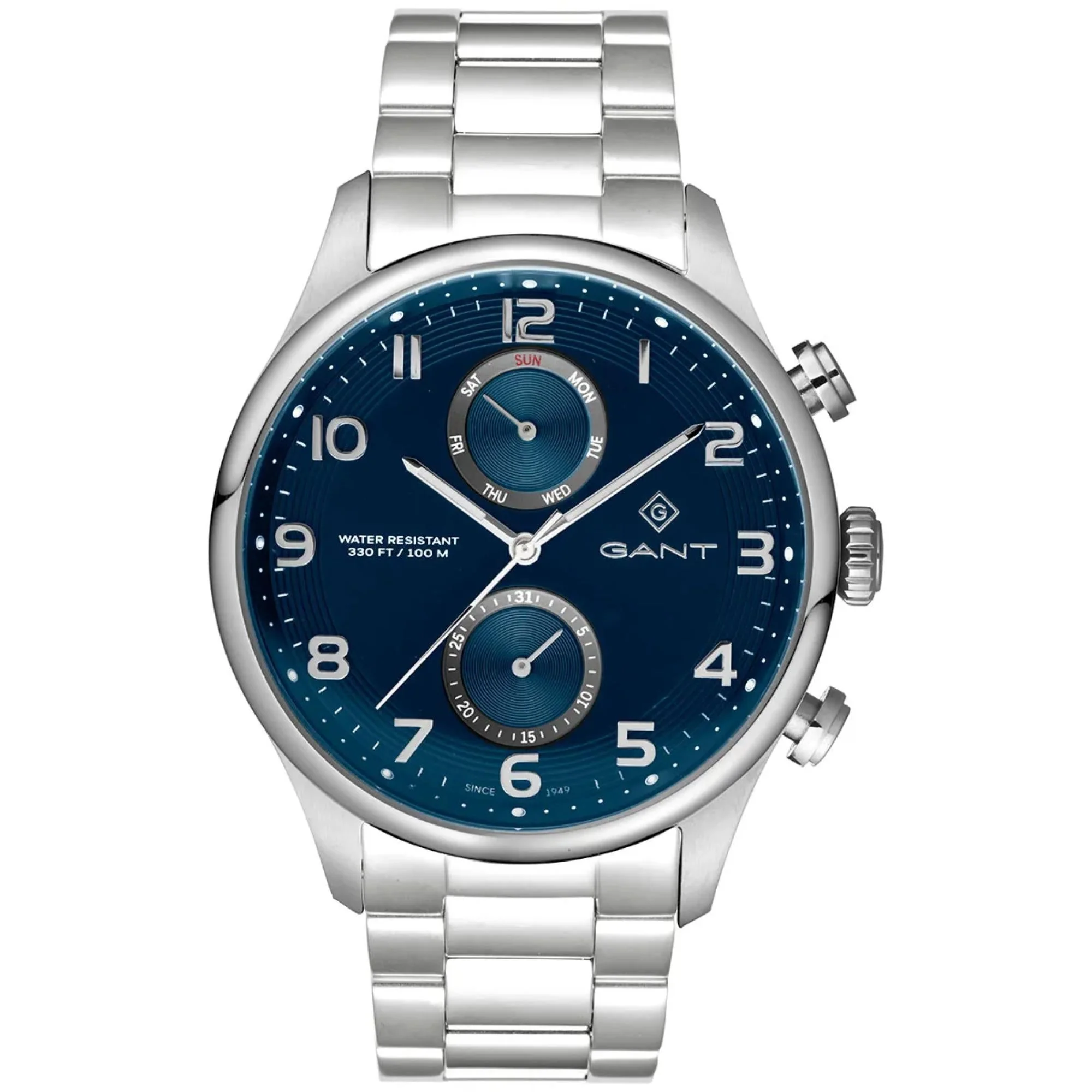 Gant Southampton Quartz Blue Chronograph Dial Steel Bracelet Men's Watch G175003 - Image 3
