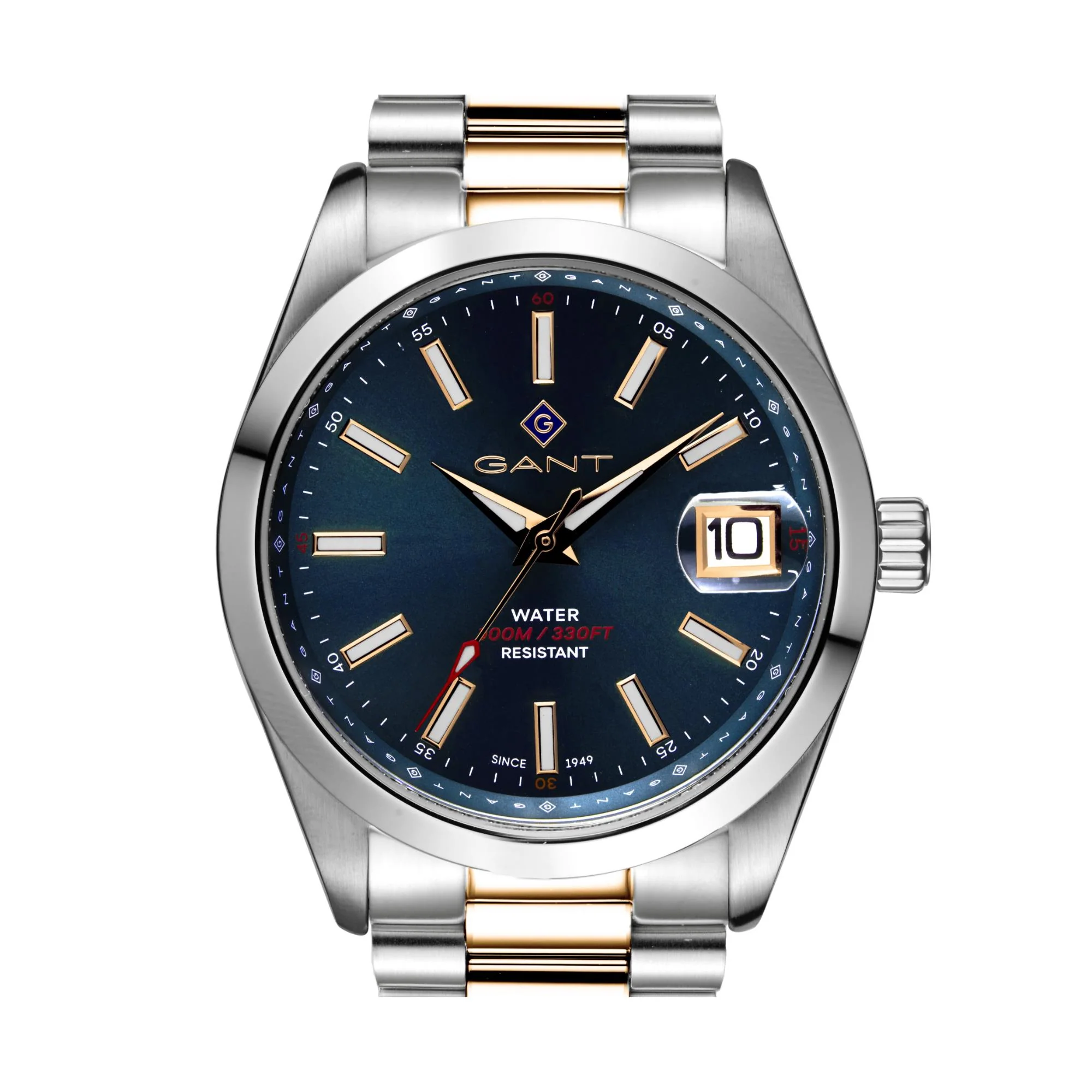 Gant Sussex Eastham Quartz Blue Dial Two-Tone Steel Bracelet Men's Watch G161009 - Image 2