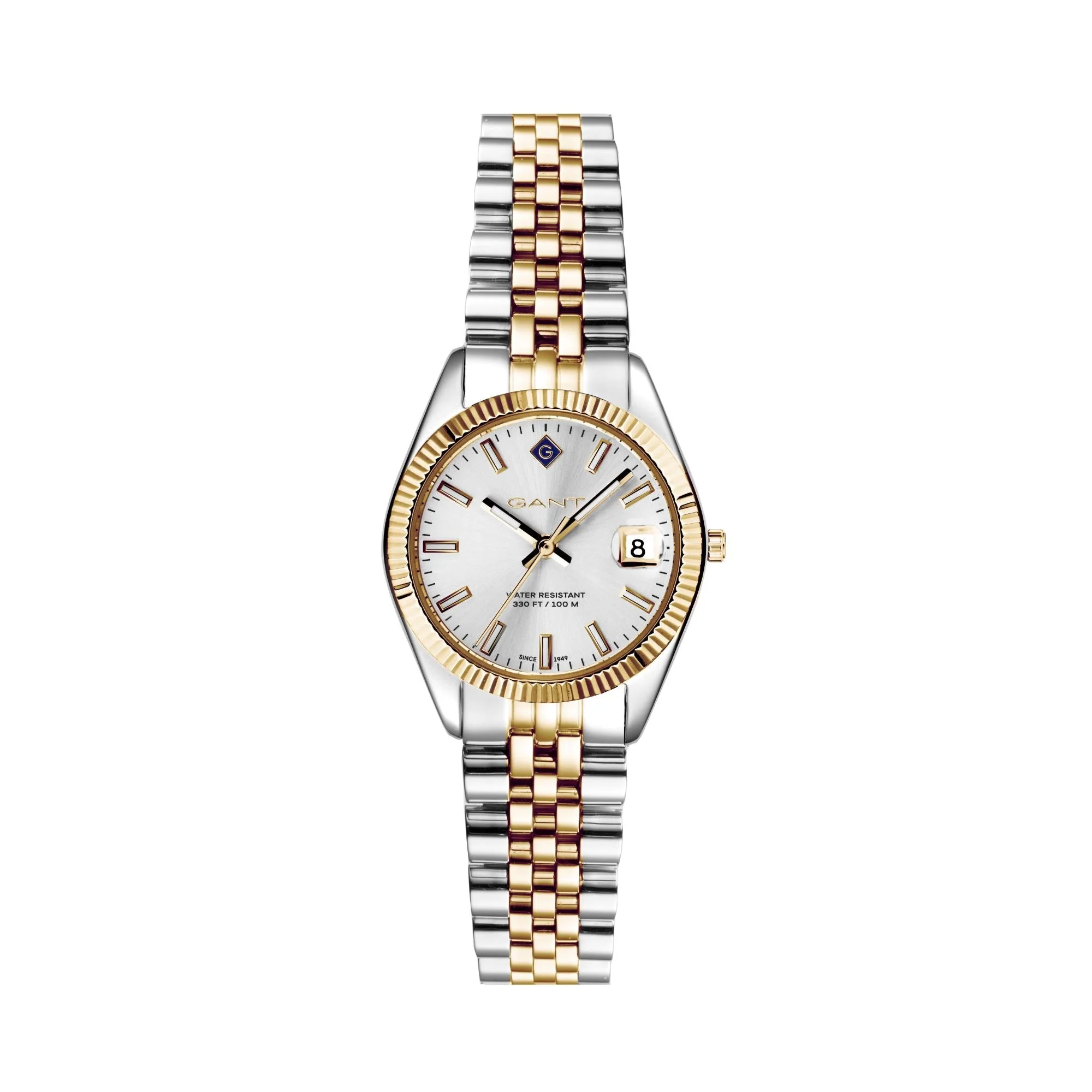 Gant Sussex Mini Quartz Silver Dial Two-Tone Steel Bracelet Ladies Watch G181002 - Image 3