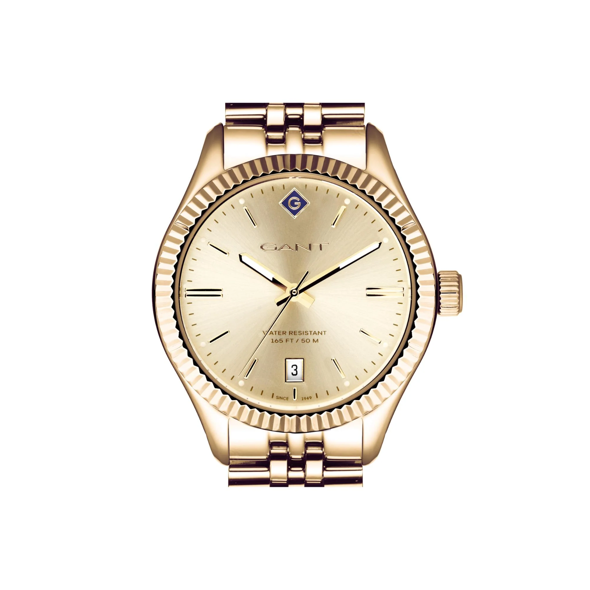 Gant Sussex Quartz Gold Dial Gold PVD Steel Bracelet Ladies Watch G136015 - Image 5