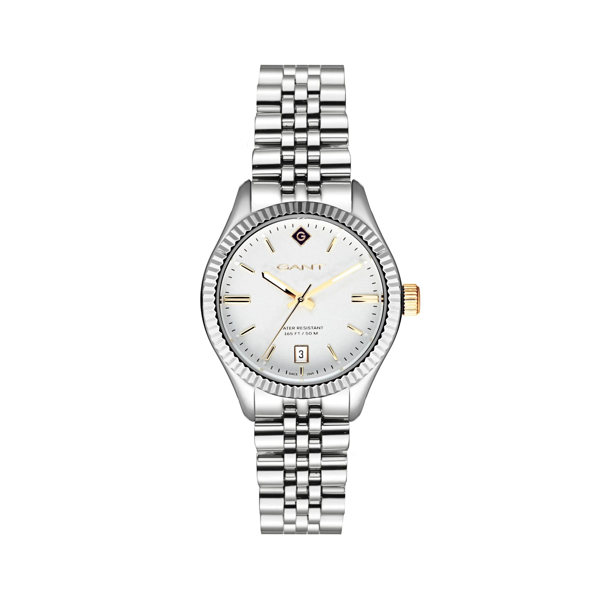 Gant Sussex Quartz Silver Dial Steel Bracelet Ladies Watch G136003 - Image 3