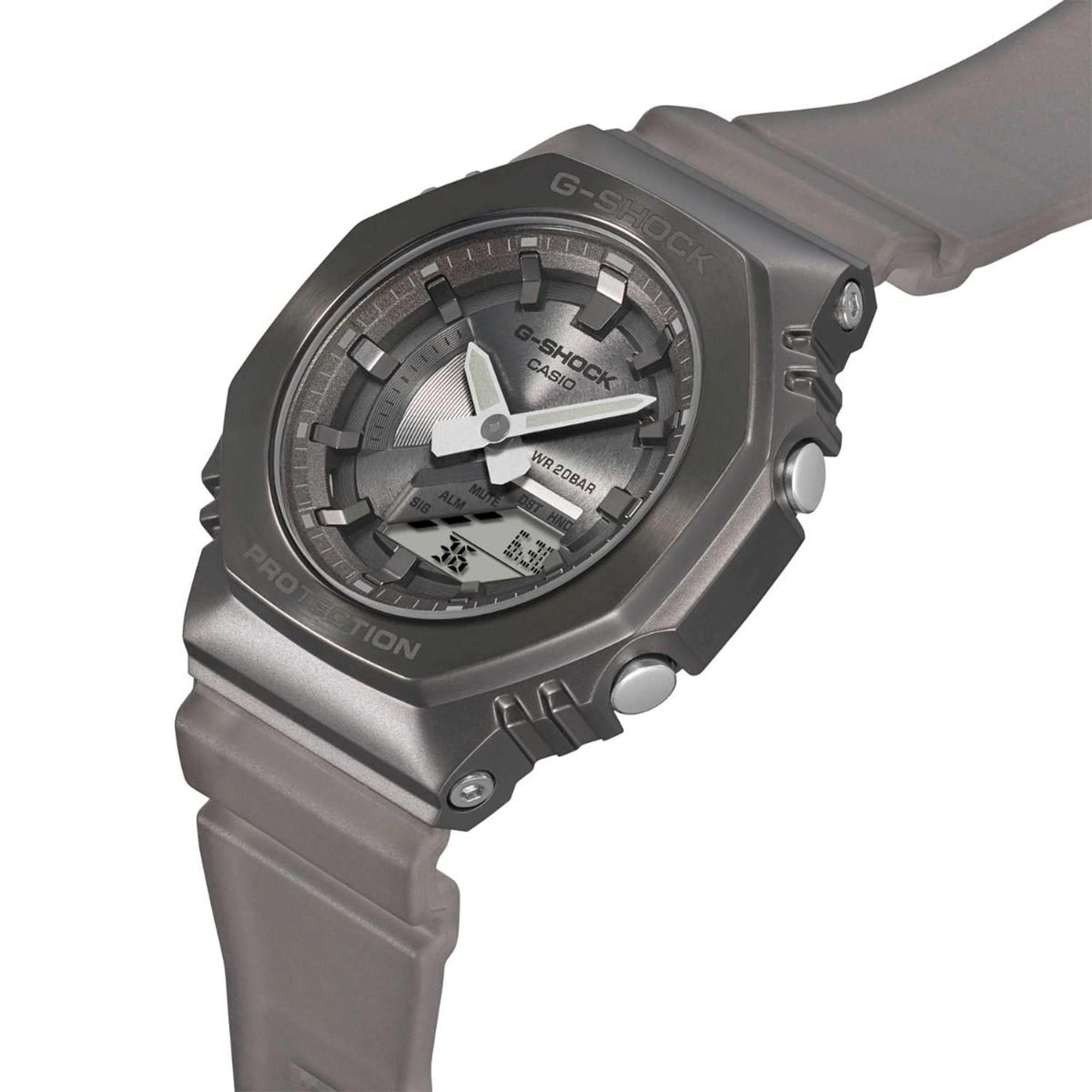 Casio G-Shock Quartz Grey Unisex Watch GM-S2100MF-1AER - Image 4