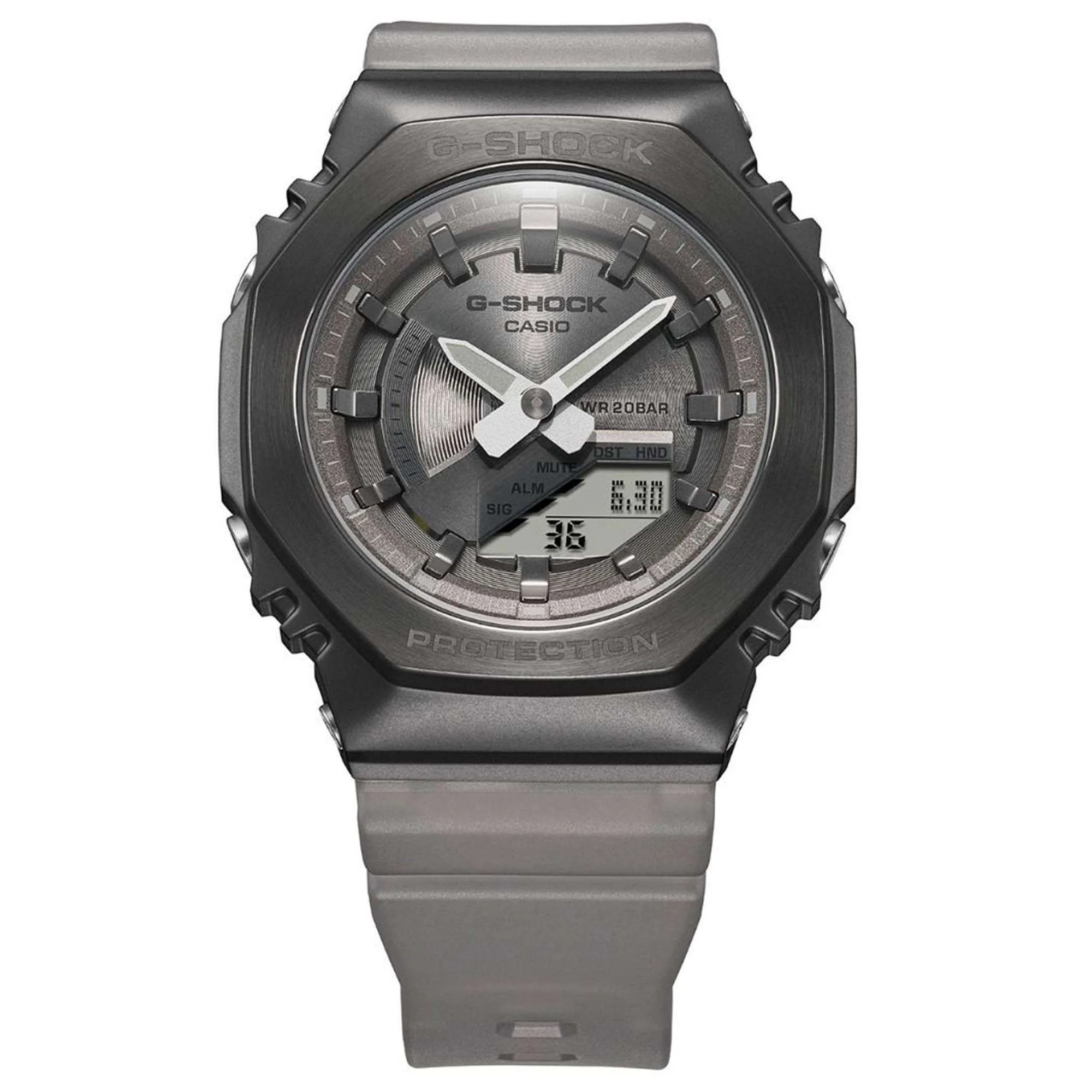 Casio G-Shock Quartz Grey Unisex Watch GM-S2100MF-1AER - Image 7