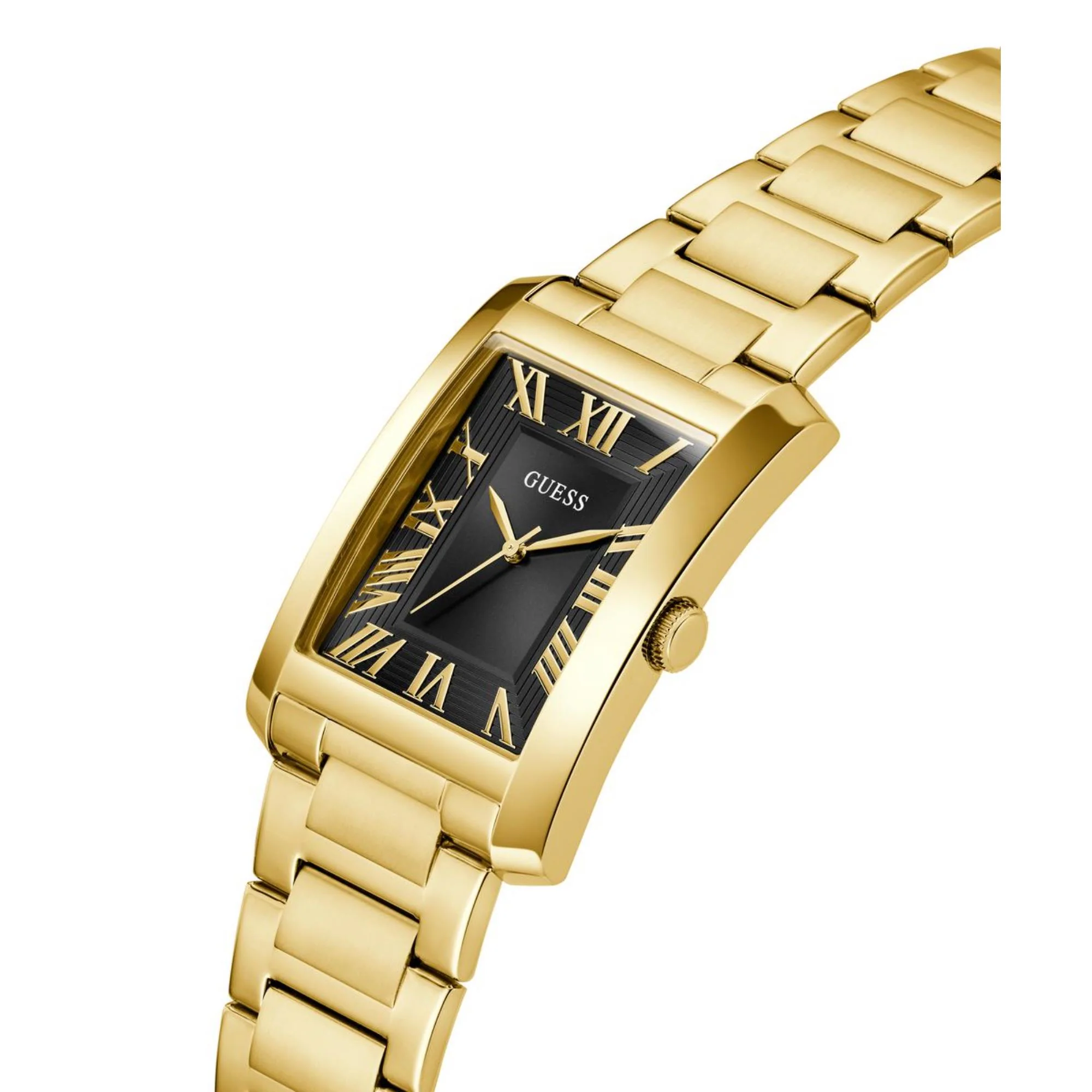 Guess Clyde Black Dial Stainless Steel Strap Men's Watch GW0896G2 - Image 10