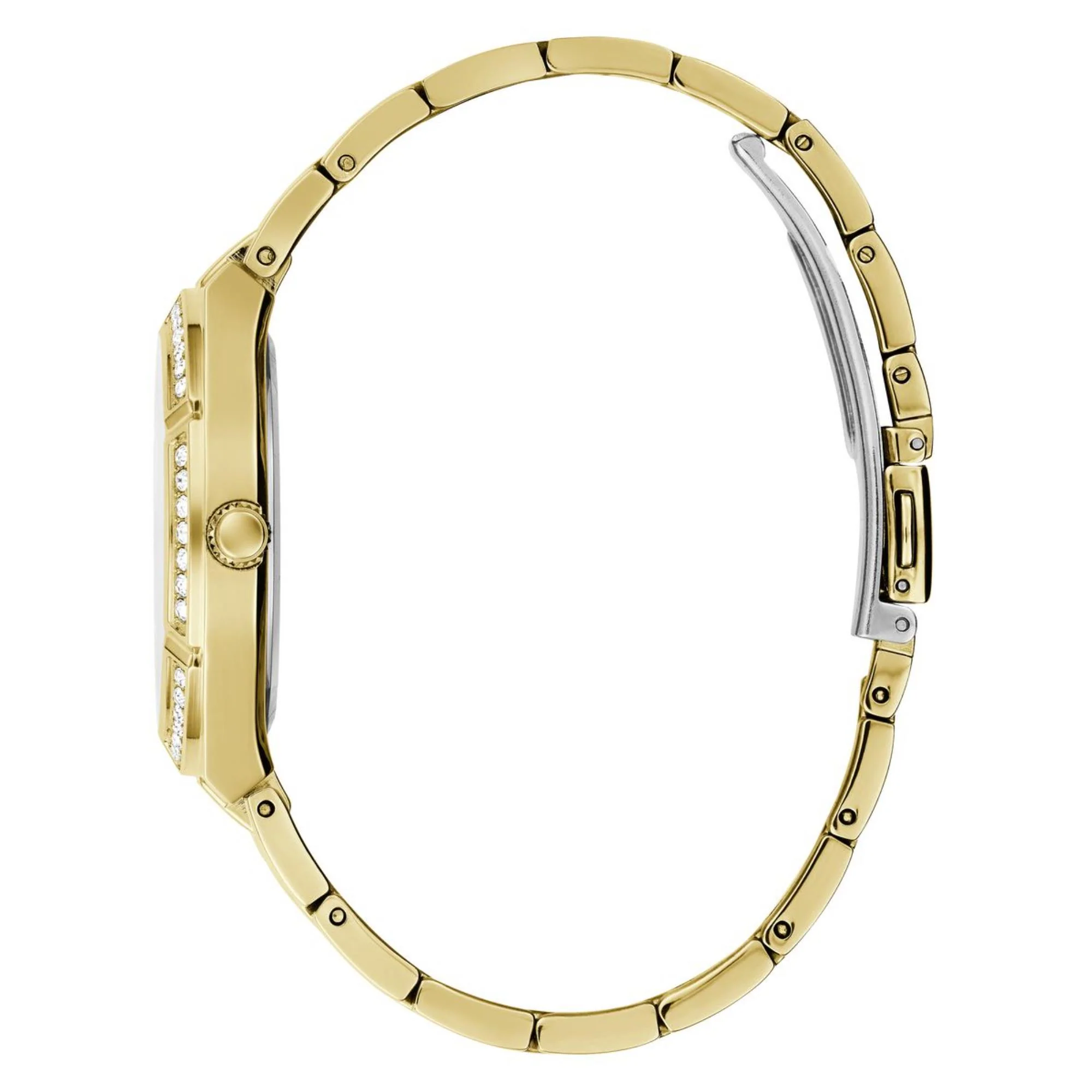 Guess Cosmo Green Dial Stainless Steel Strap Women's Watch GW0033L8 - Image 13