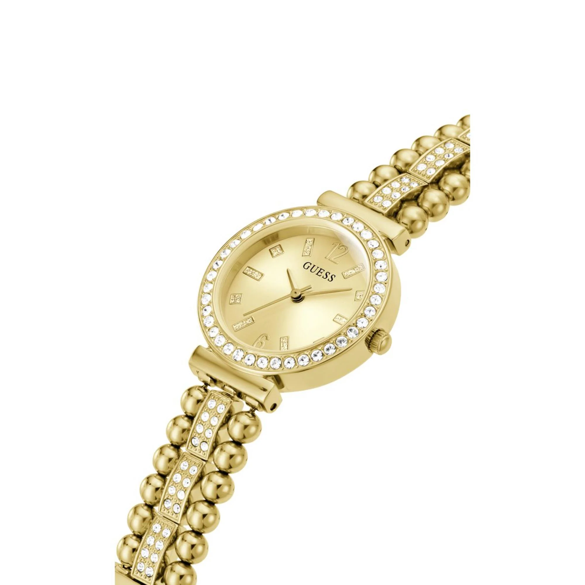 Guess Gala Champagne Dial Stainless Steel Strap Women's Watch GW0401L2 - Image 7