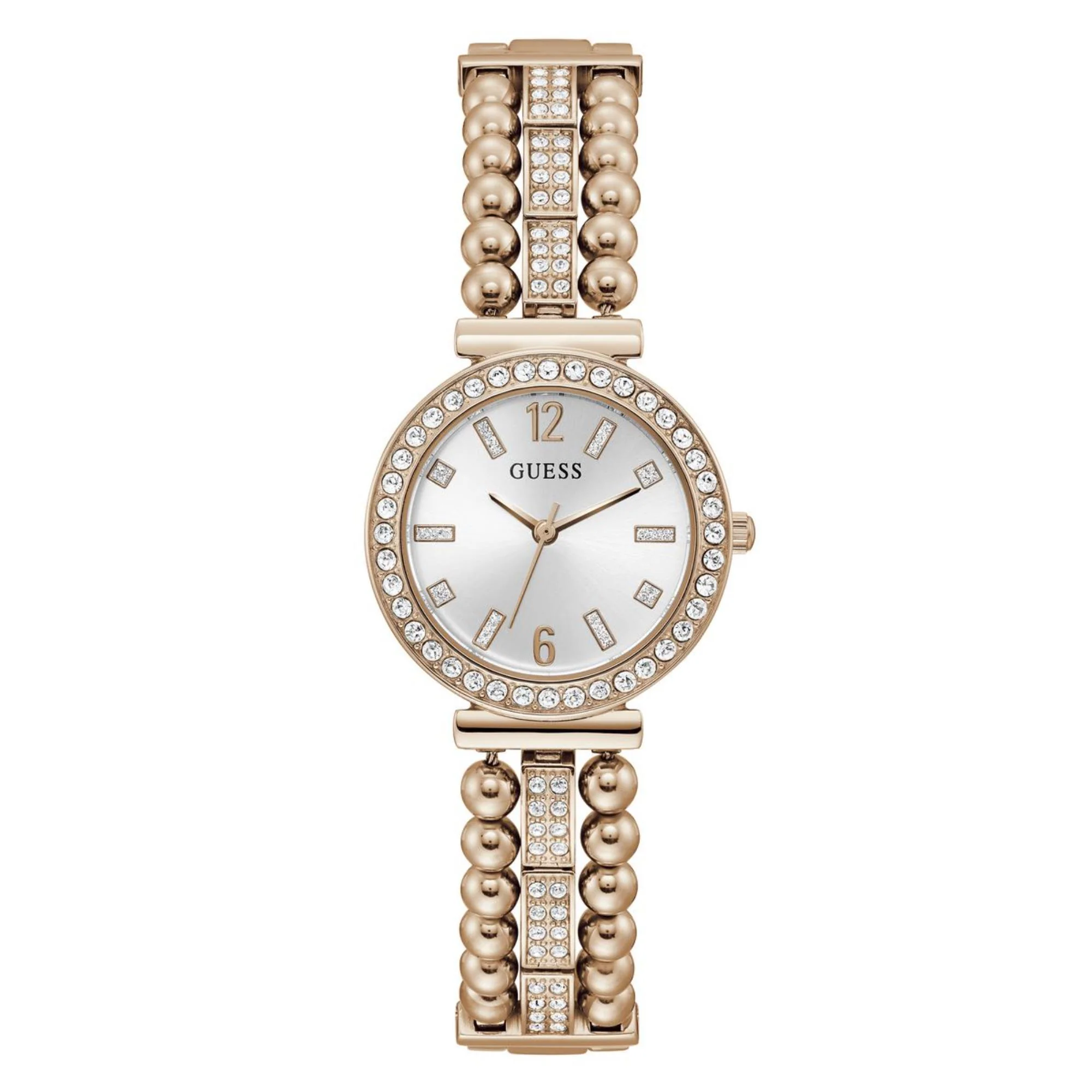 Guess Gala White Dial Stainless Steel Strap Women's Watch GW0401L3 - Image 9